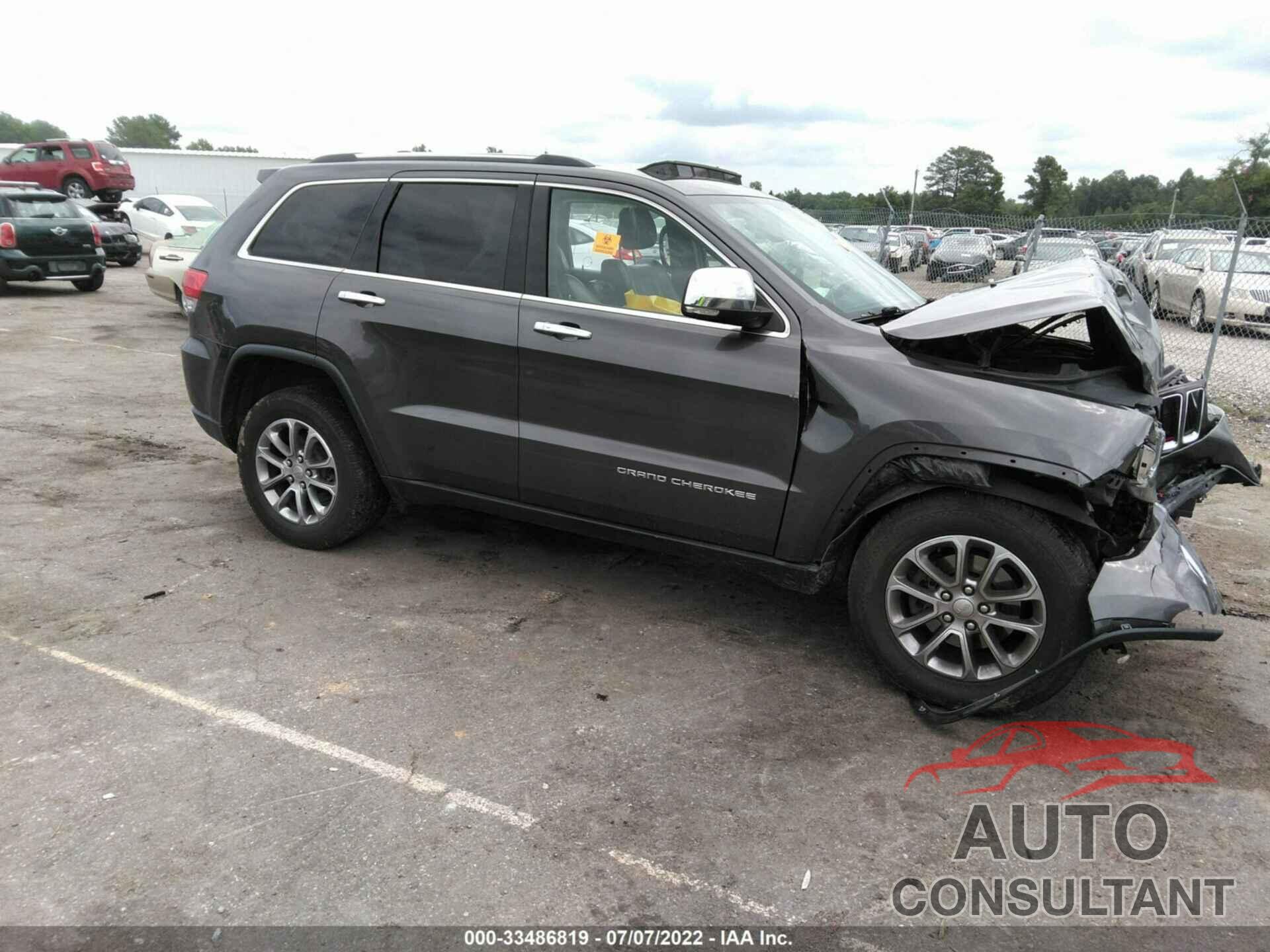 JEEP GRAND CHEROKEE 2016 - 1C4RJFBG6GC496982