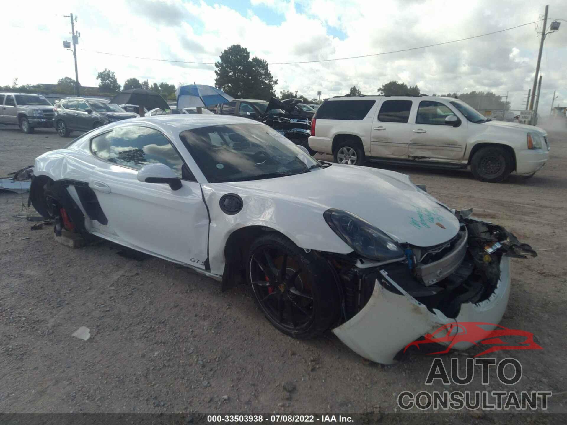 PORSCHE CAYMAN 2016 - WP0AB2A87GK186505