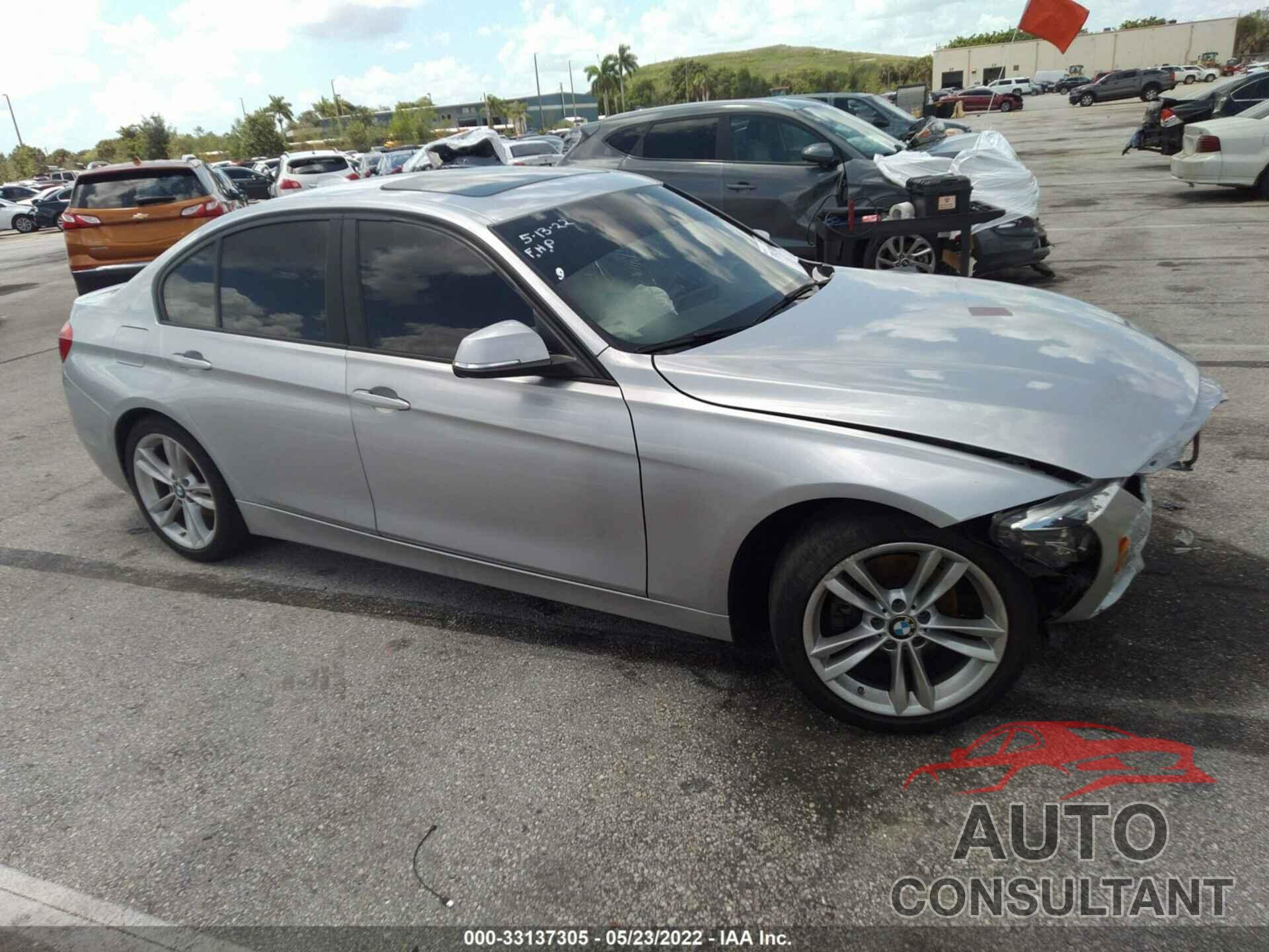 BMW 3 SERIES 2016 - WBA8E1G54GNU11570