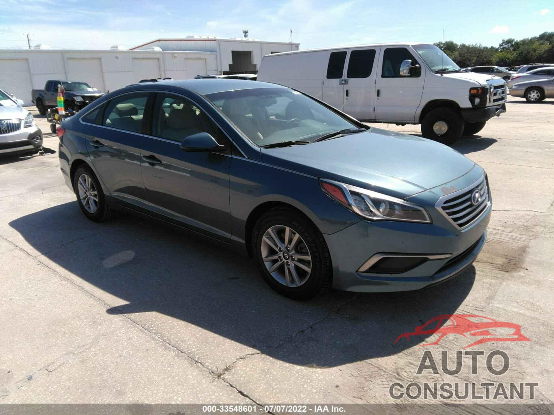 HYUNDAI SONATA 2016 - 5NPE24AF9GH264230