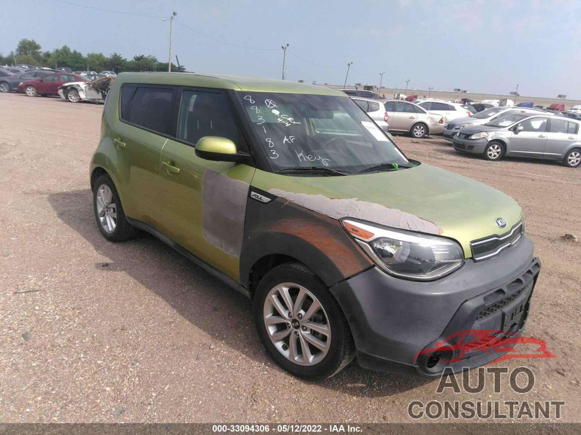KIA SOUL 2017 - KNDJP3A5XH7883183