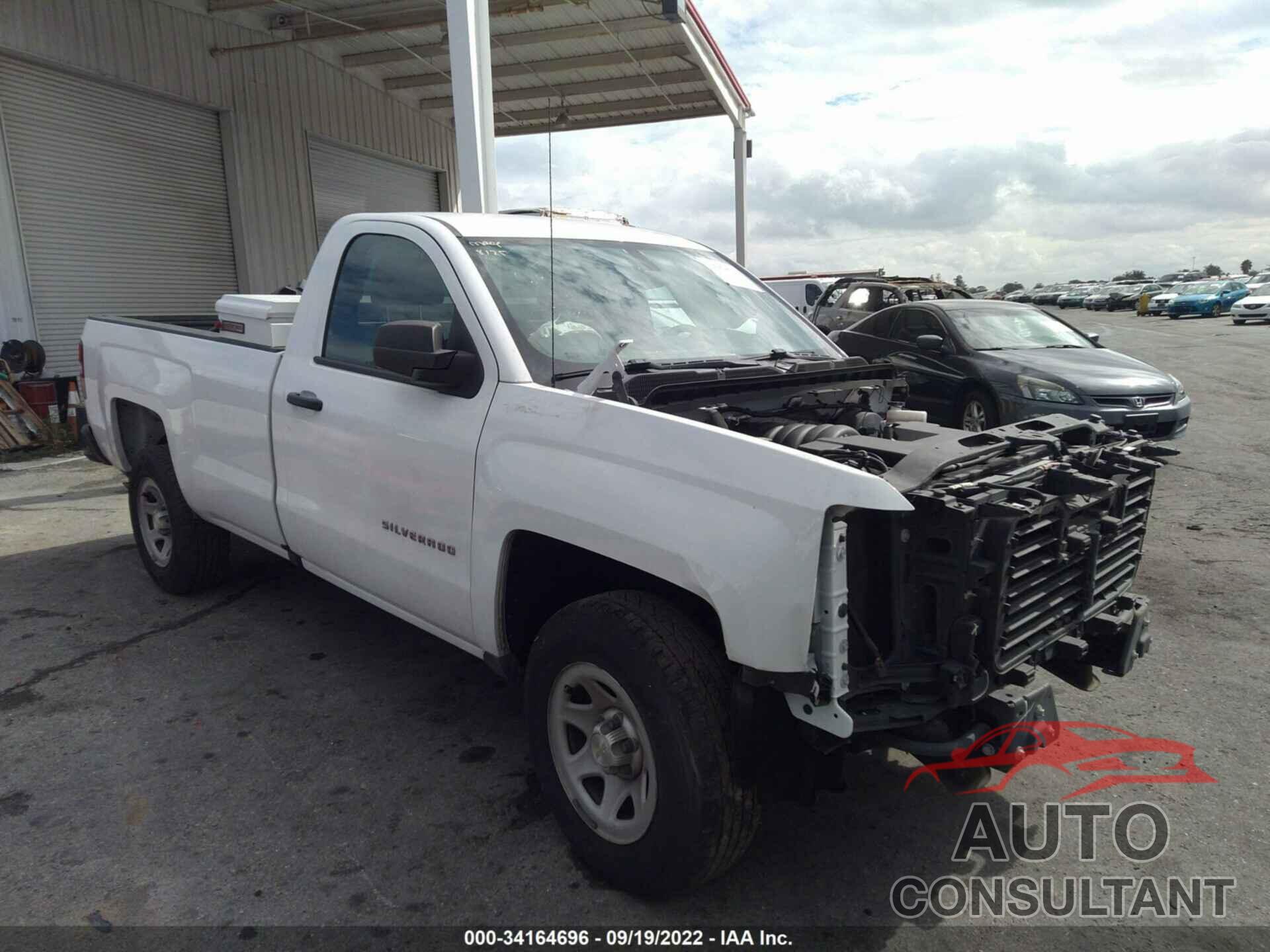 CHEVROLET SILVERADO 1500 2017 - 1GCNCNECXHZ268610