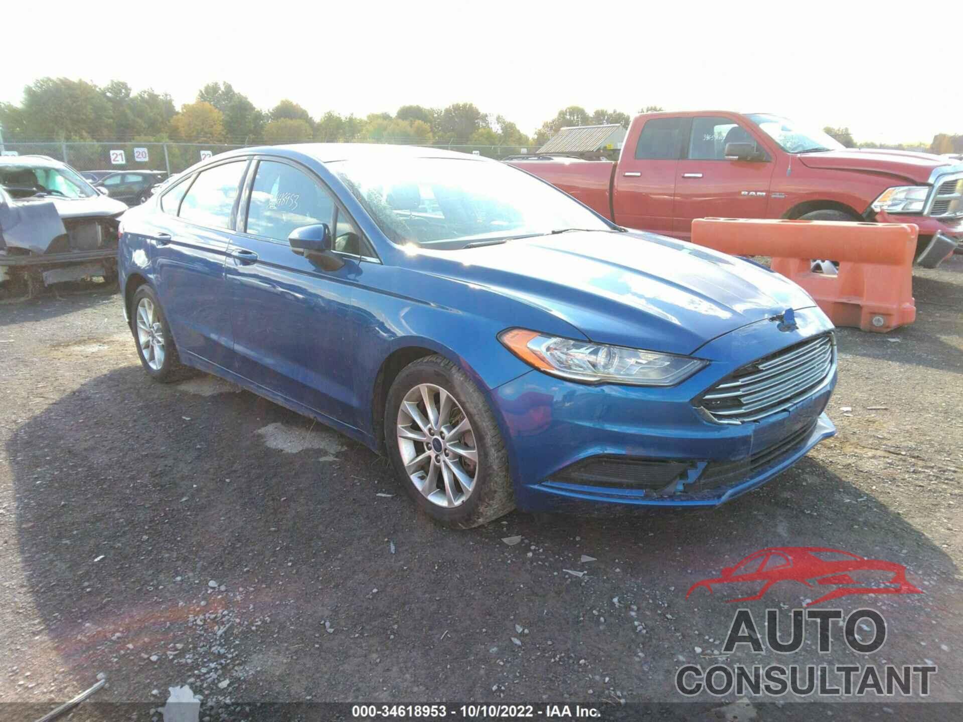 FORD FUSION 2017 - 3FA6P0H75HR143342