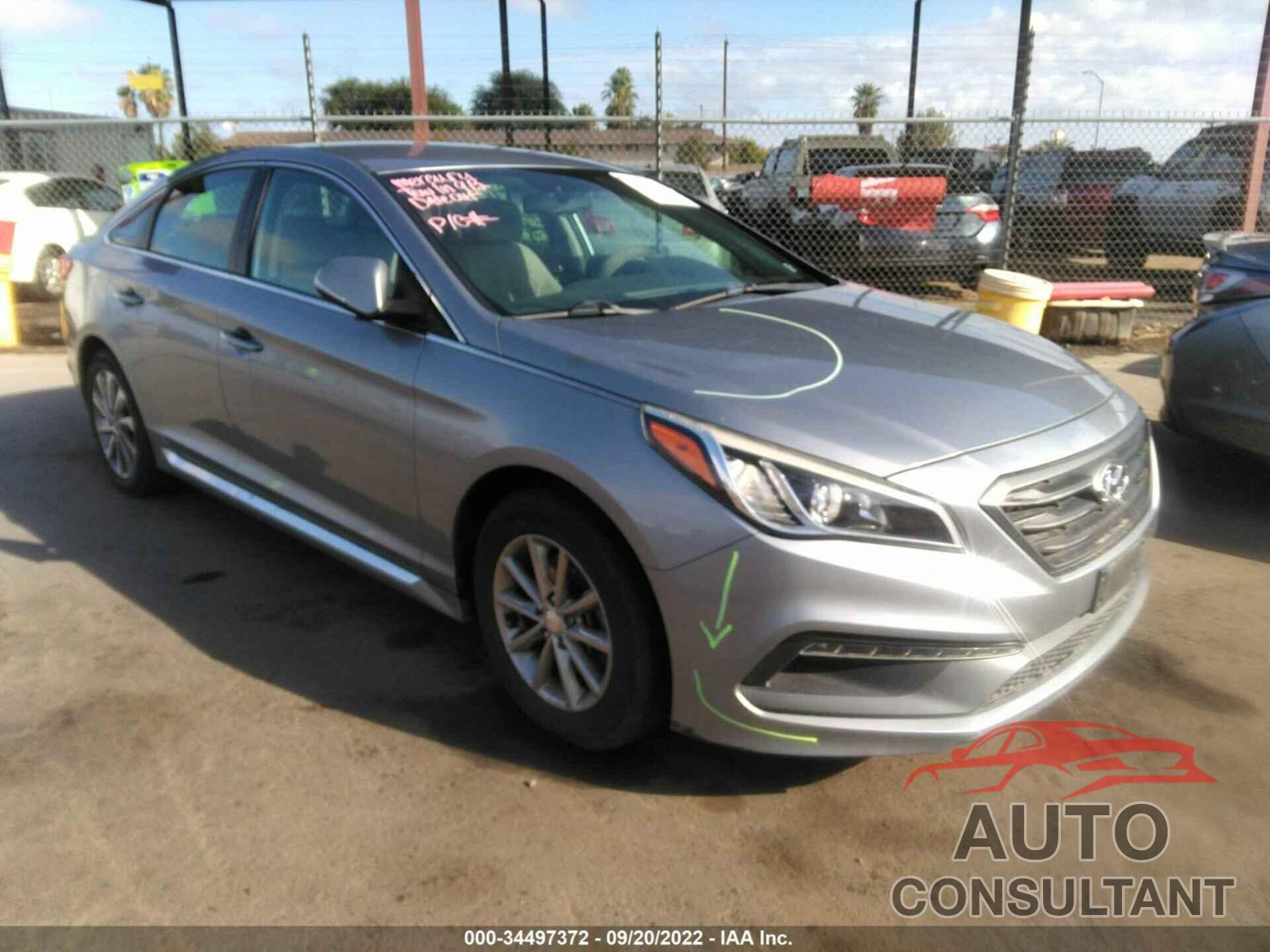 HYUNDAI SONATA 2016 - 5NPE34AFXGH415539