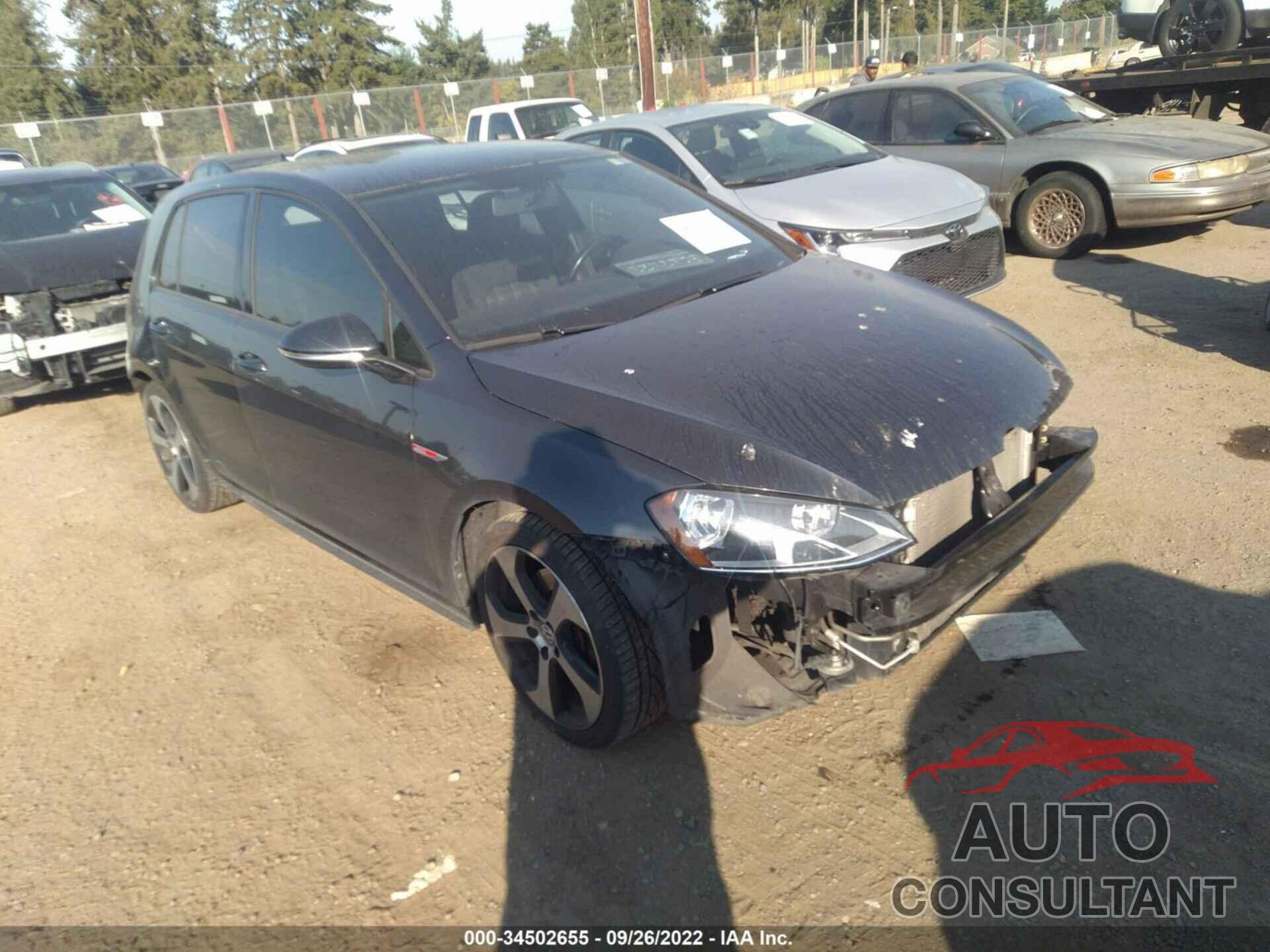 VOLKSWAGEN GOLF GTI 2017 - 3VW4T7AU2HM002146
