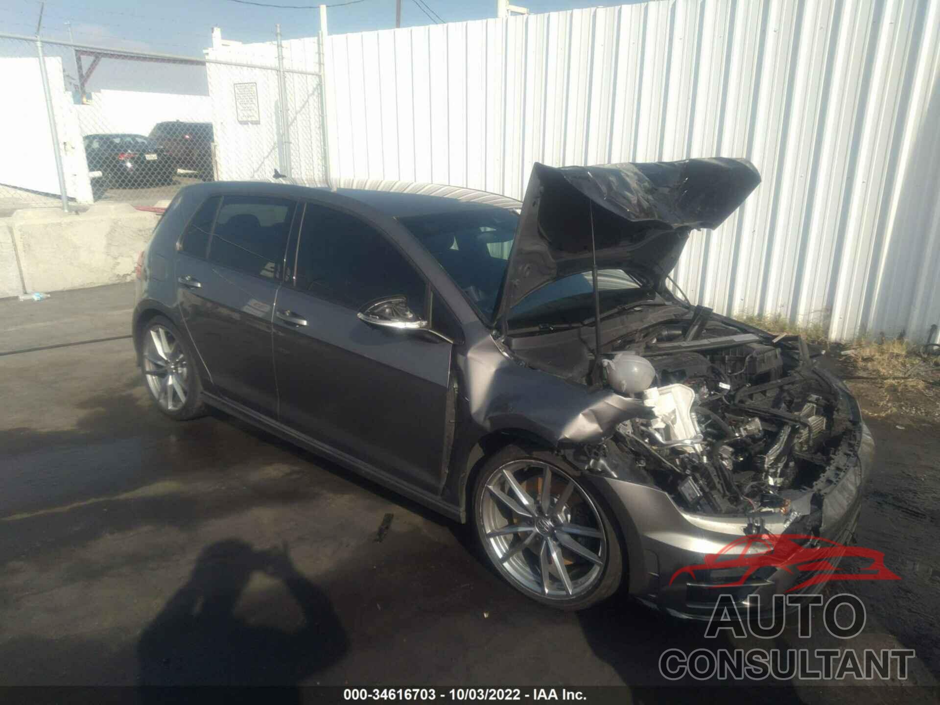 VOLKSWAGEN GOLF R 2017 - WVWVF7AU9HW157663