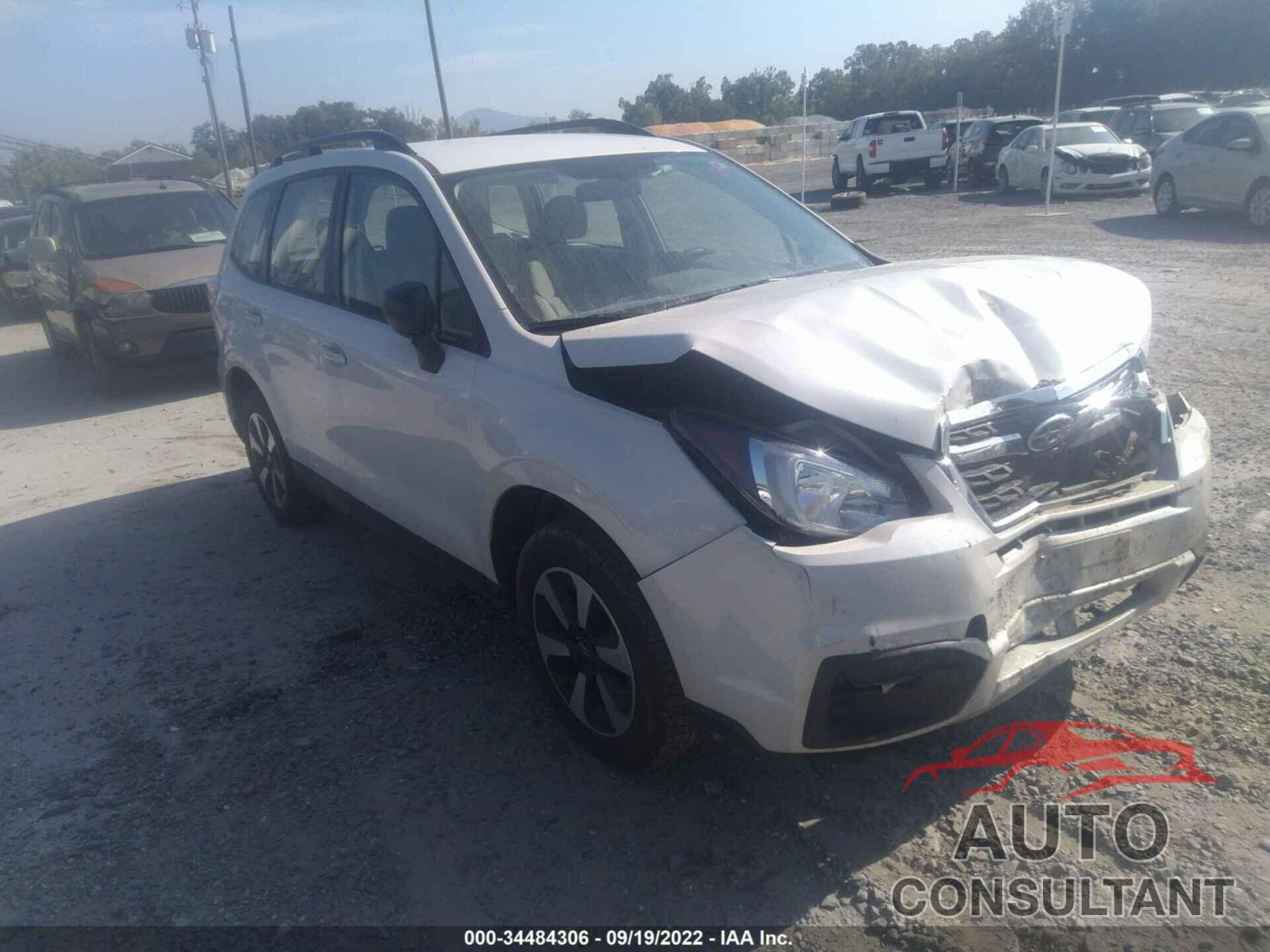 SUBARU FORESTER 2017 - JF2SJABC2HH469415