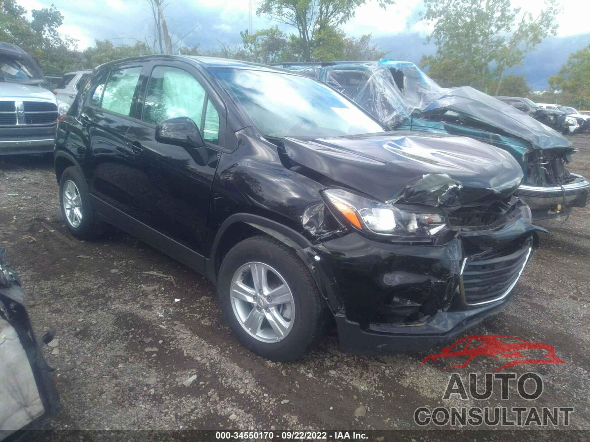 CHEVROLET TRAX 2020 - 3GNCJKSBXLL299063