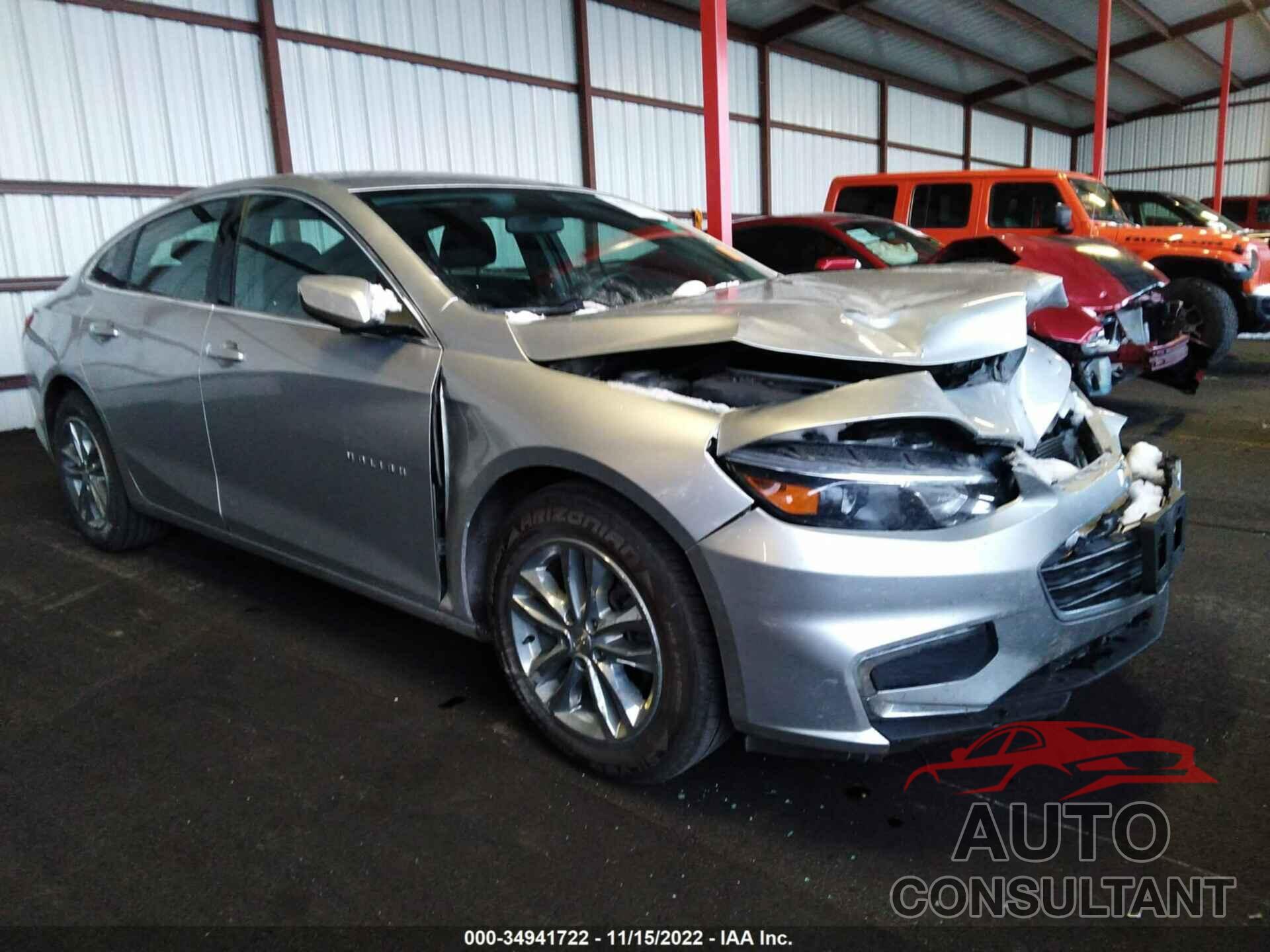 CHEVROLET MALIBU 2016 - 1G1ZE5ST7GF297362