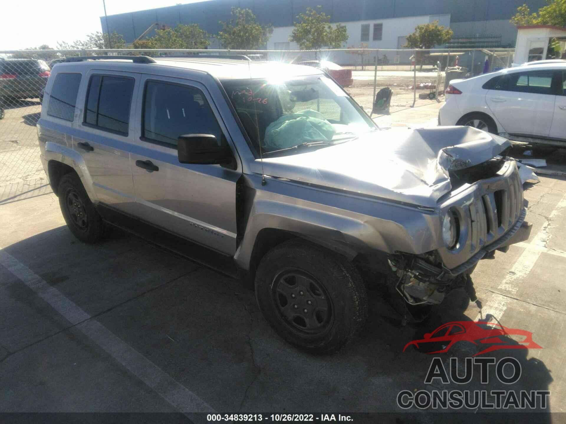 JEEP PATRIOT 2016 - 1C4NJPBB4GD711830