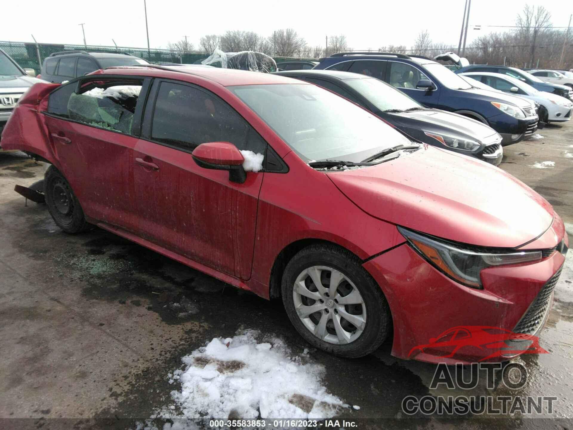 TOYOTA COROLLA 2020 - JTDEPRAEXLJ085735