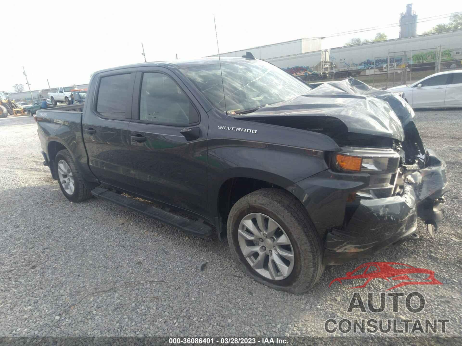 CHEVROLET SILVERADO 1500 2021 - 1GCPYBEK3MZ380742