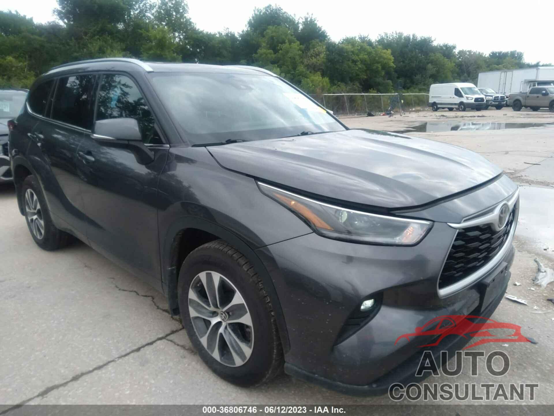 TOYOTA HIGHLANDER 2021 - 5TDGZRBH1MS083744