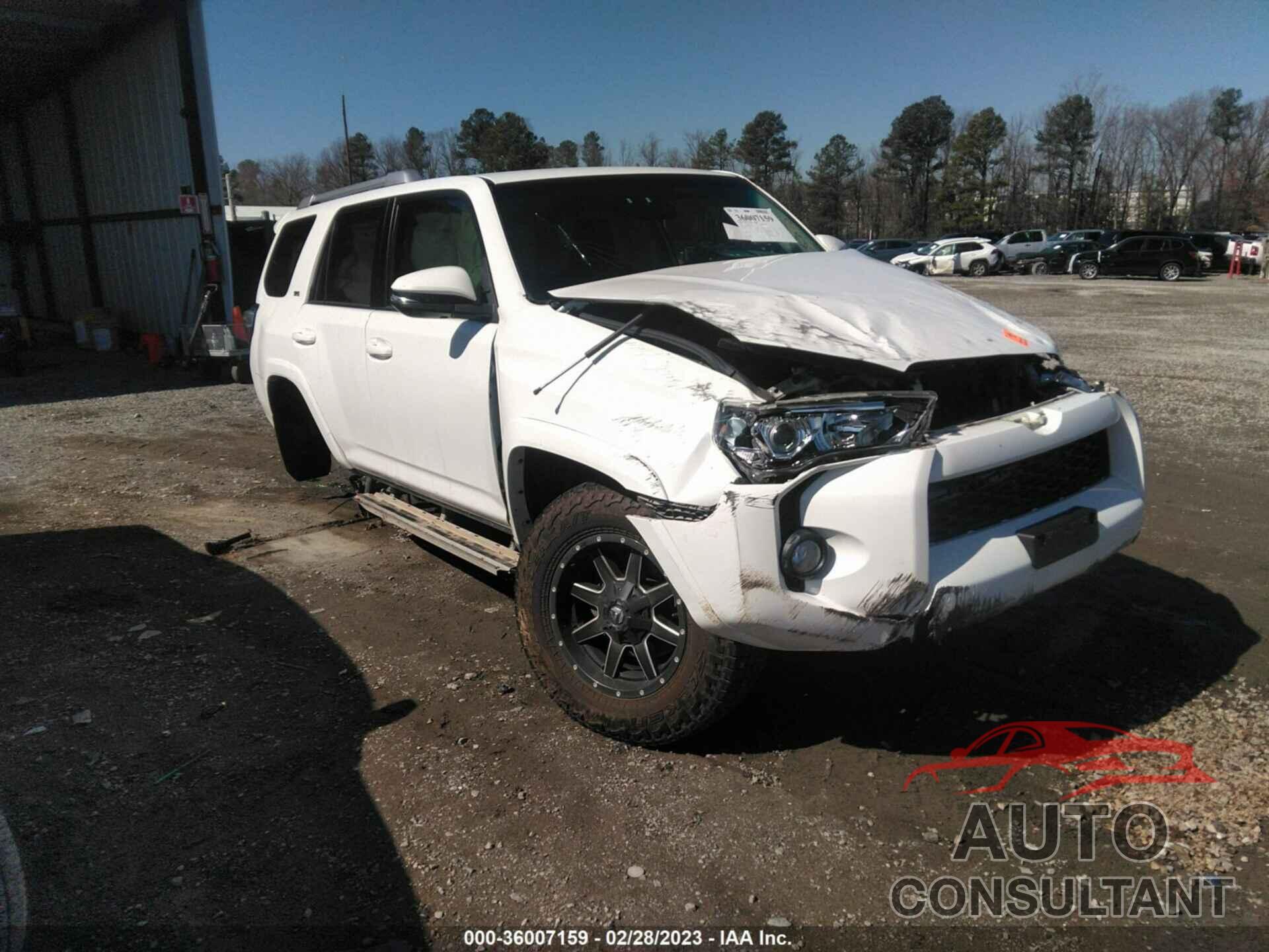 TOYOTA 4RUNNER 2018 - JTEBU5JR8J5513827