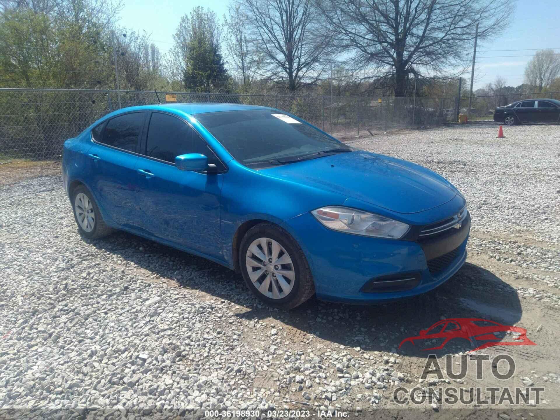 DODGE DART 2015 - 1C3CDFDH6FD182202