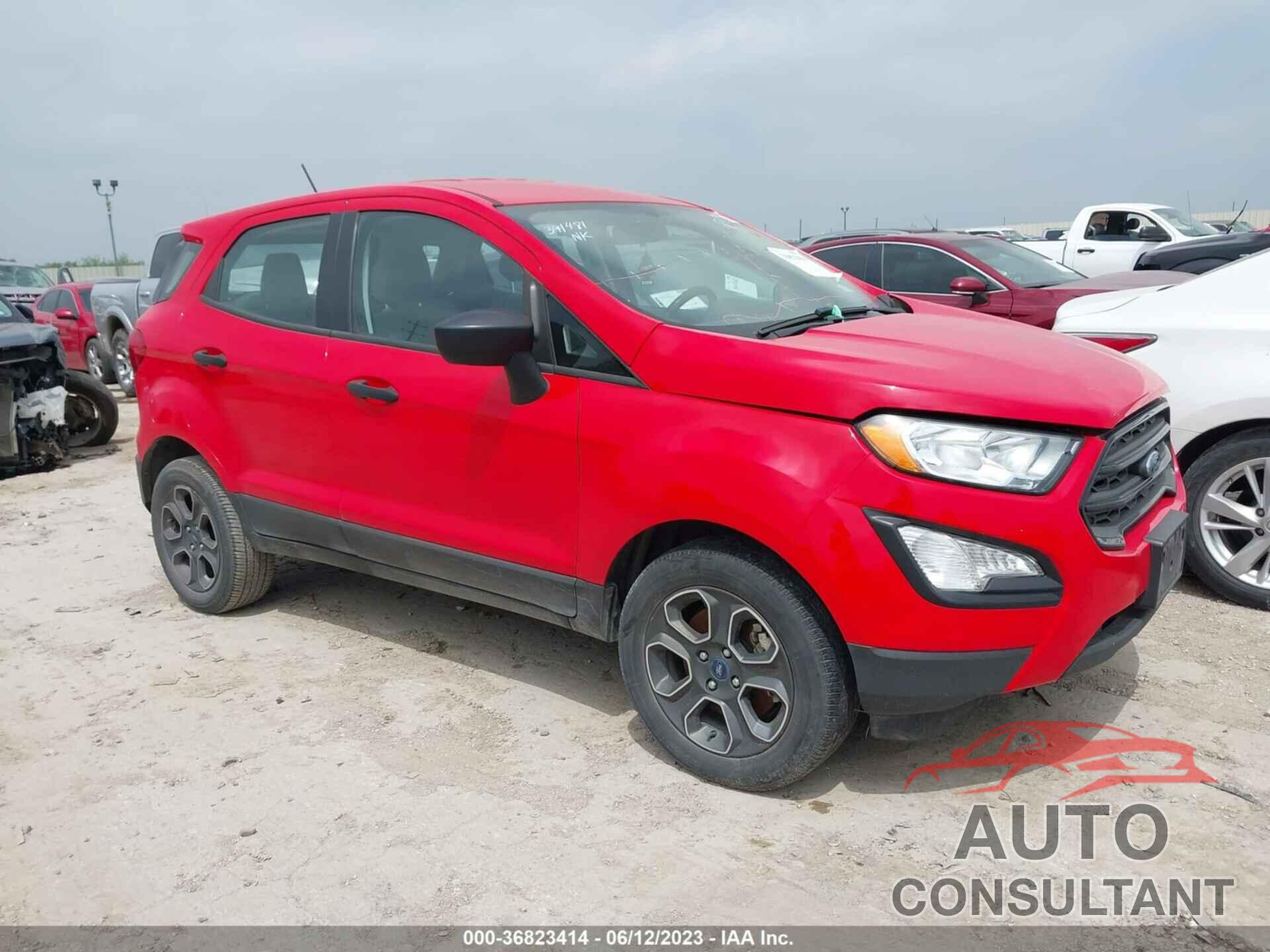 FORD ECOSPORT 2020 - MAJ3S2FE1LC391481