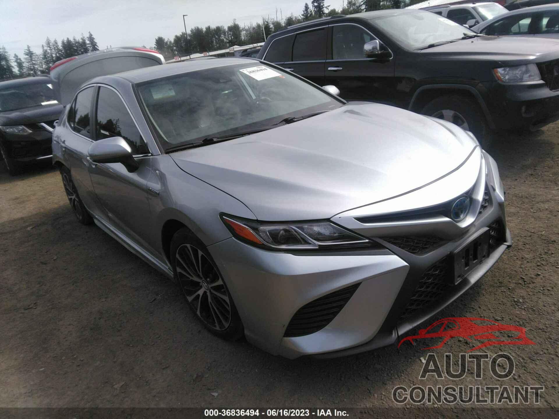 TOYOTA CAMRY 2019 - 4T1B21HK8KU520727