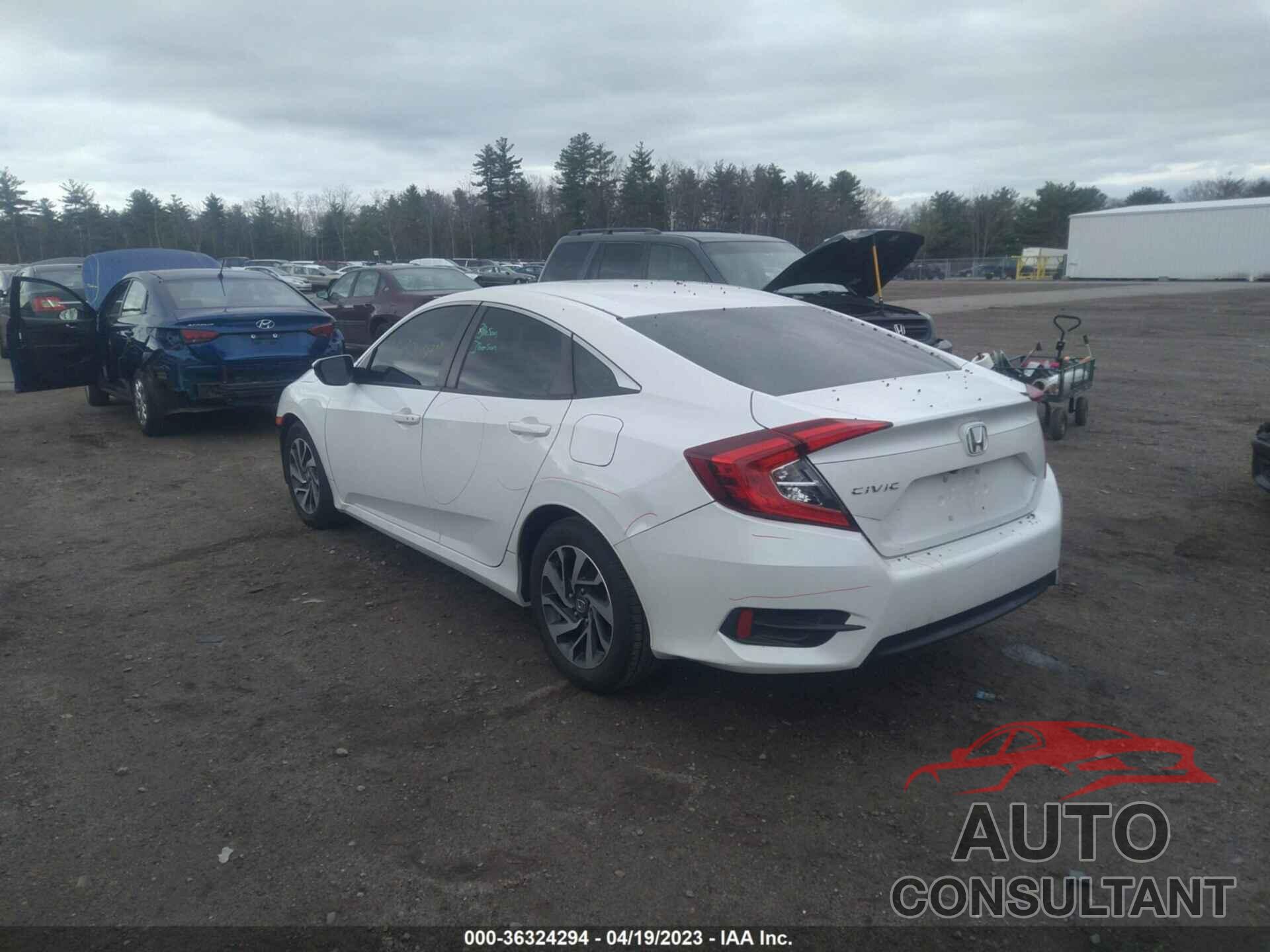 HONDA CIVIC SEDAN 2016 - 19XFC2F77GE016098