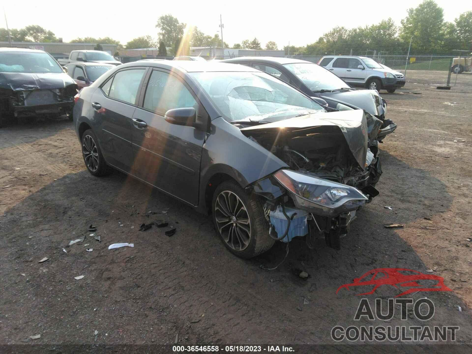 TOYOTA COROLLA 2015 - 2T1BURHE2FC401291