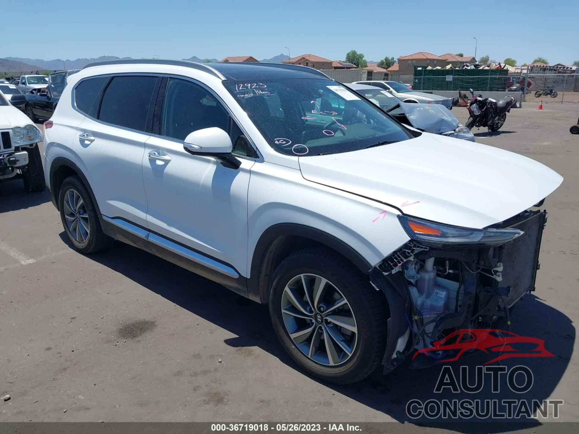 HYUNDAI SANTA FE 2019 - 5NMS5CAD6KH031415