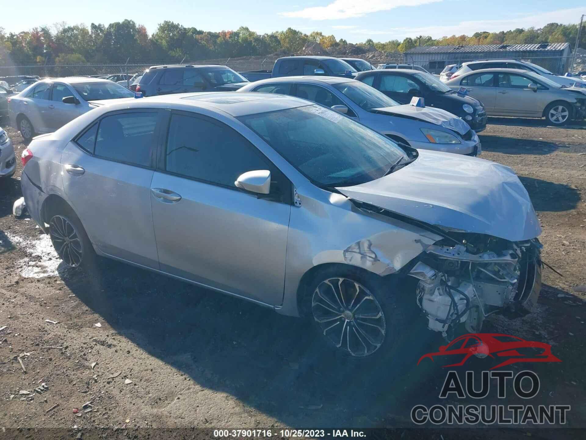 TOYOTA COROLLA 2016 - 2T1BURHE2GC638445