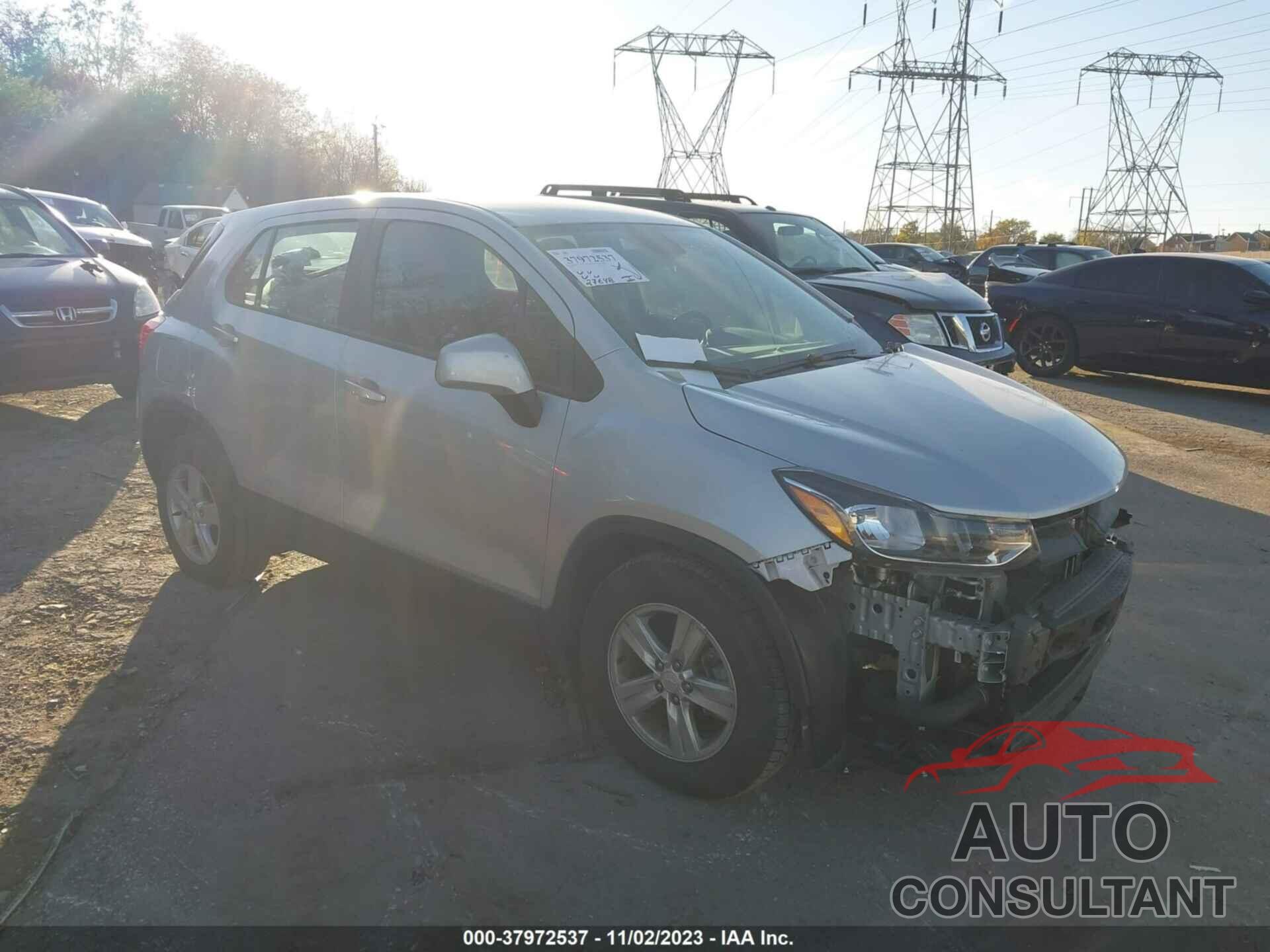 CHEVROLET TRAX 2020 - KL7CJKSB3LB317443