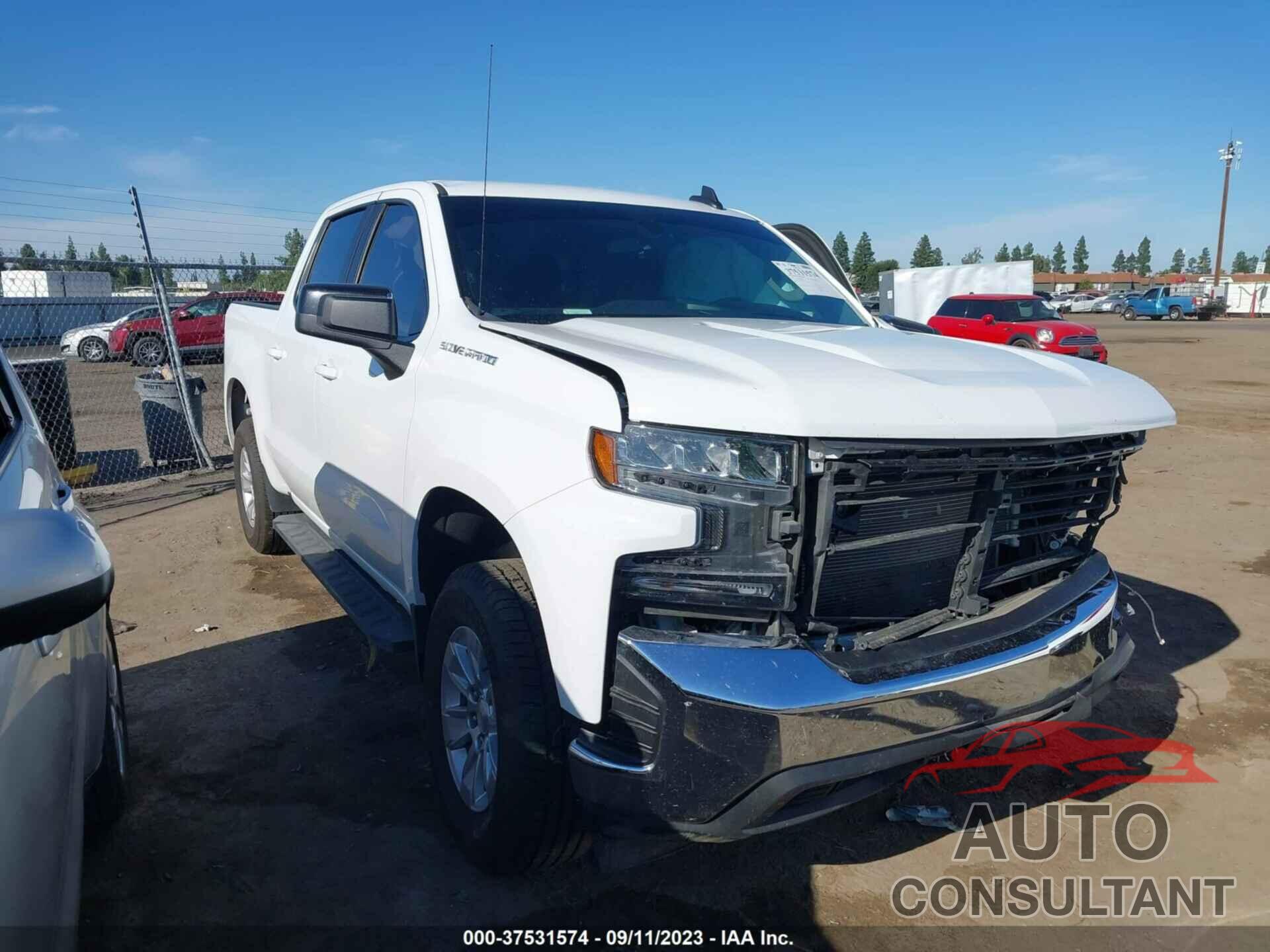 CHEVROLET SILVERADO 1500 2020 - 3GCPWCED0LG110508