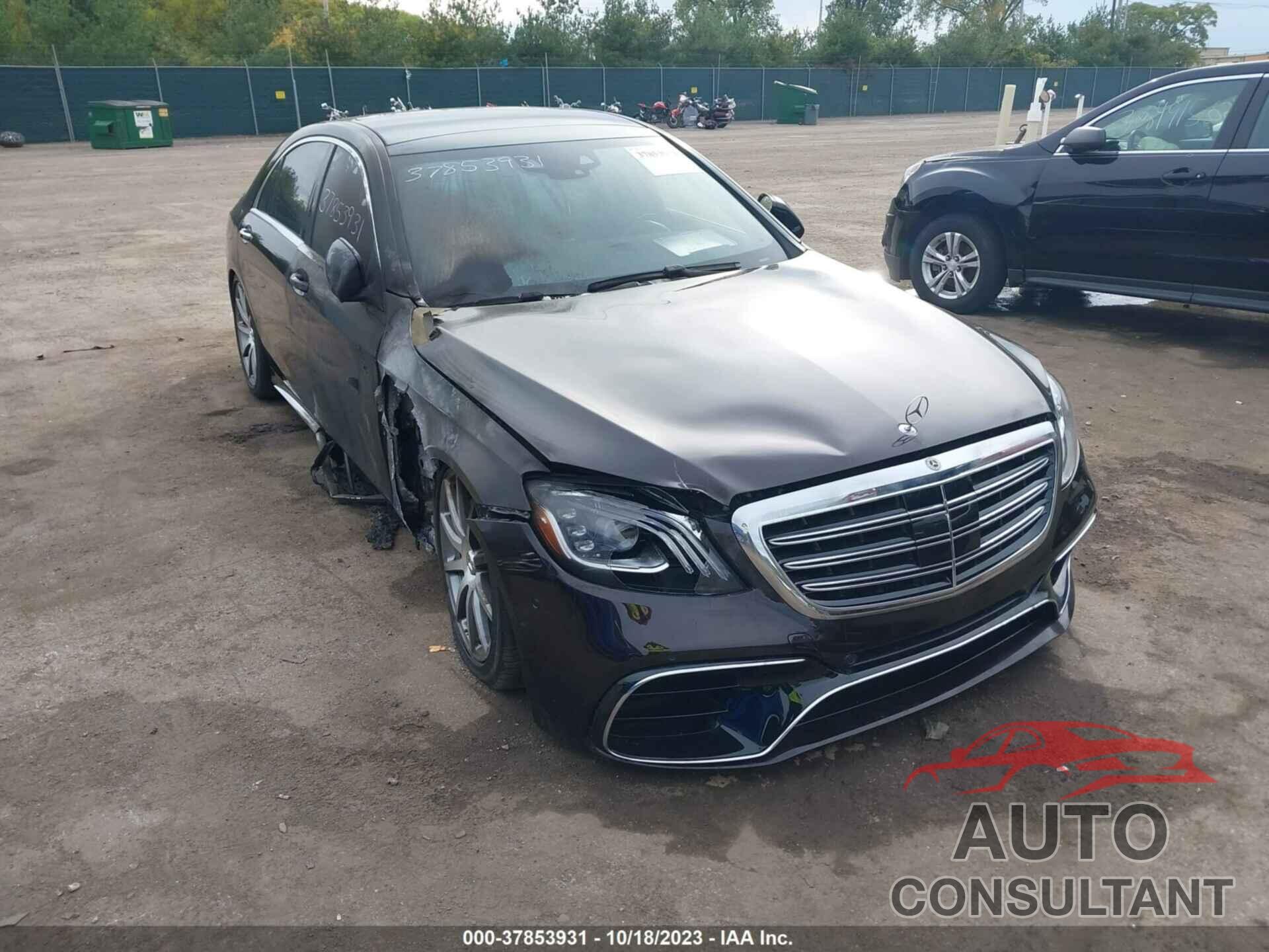MERCEDES-BENZ AMG S 63 2018 - WDDUG8JB8JA394733