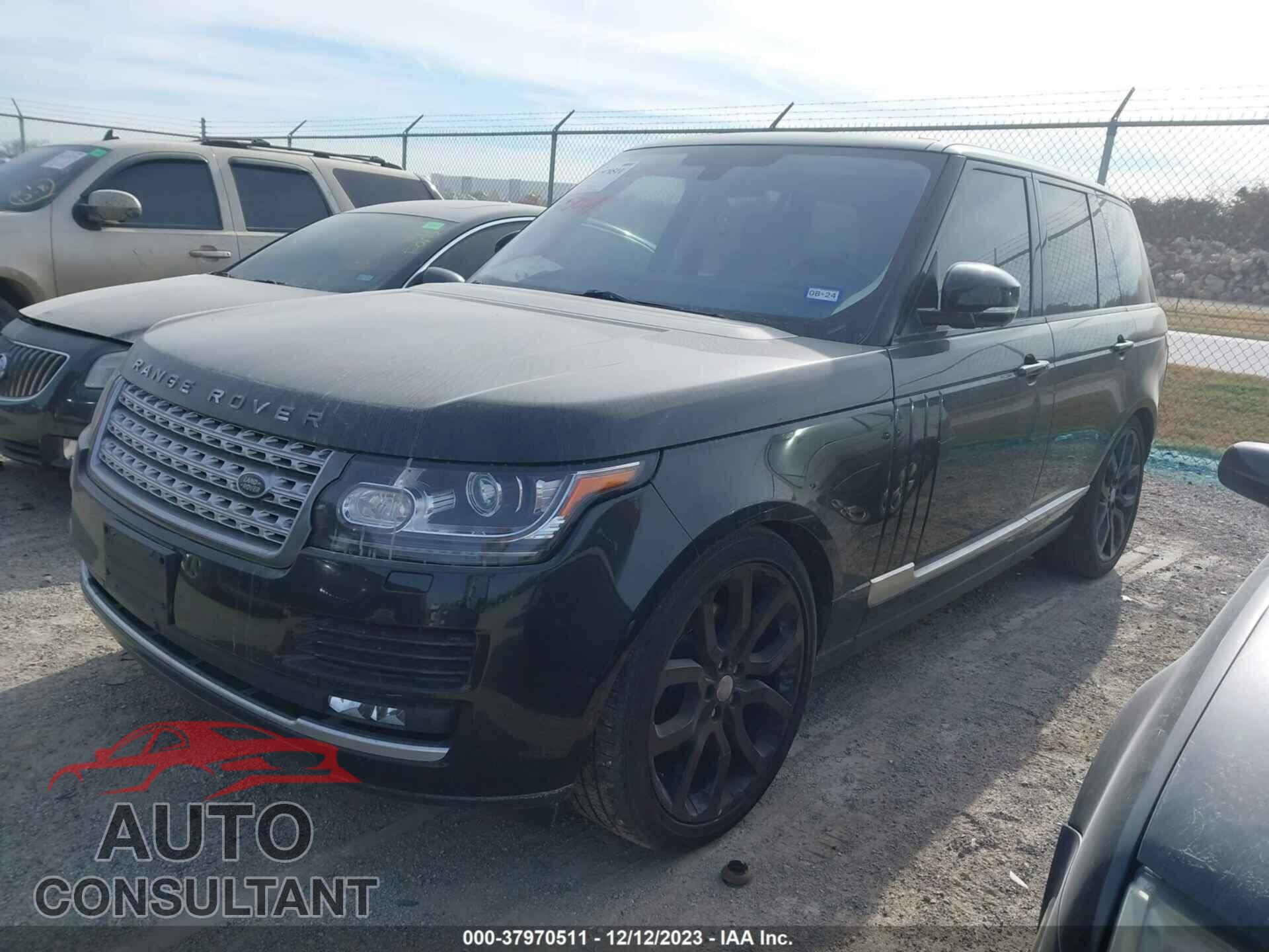 LAND ROVER RANGE ROVER 2016 - SALGS2KF8GA310786