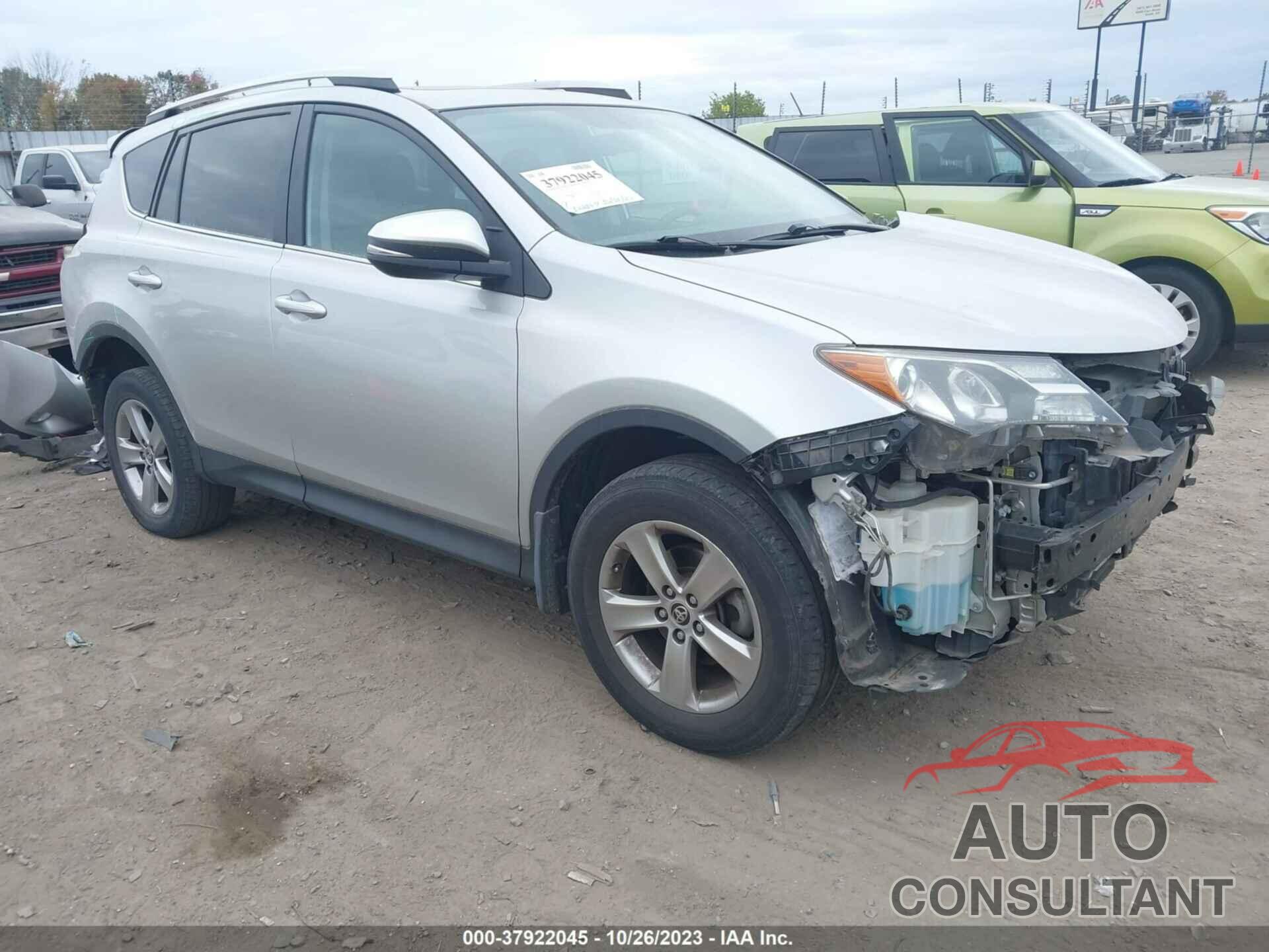 TOYOTA RAV4 2015 - 2T3WFREVXFW156438