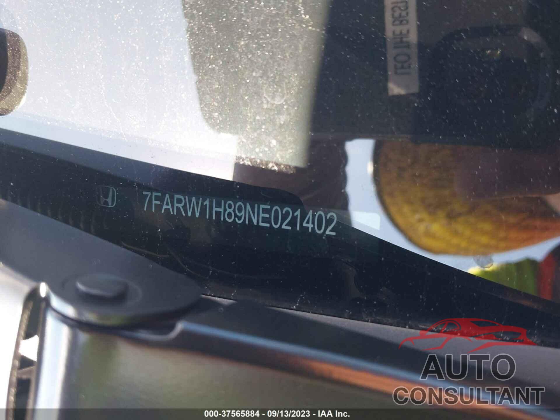 HONDA CR-V 2022 - 7FARW1H89NE021402