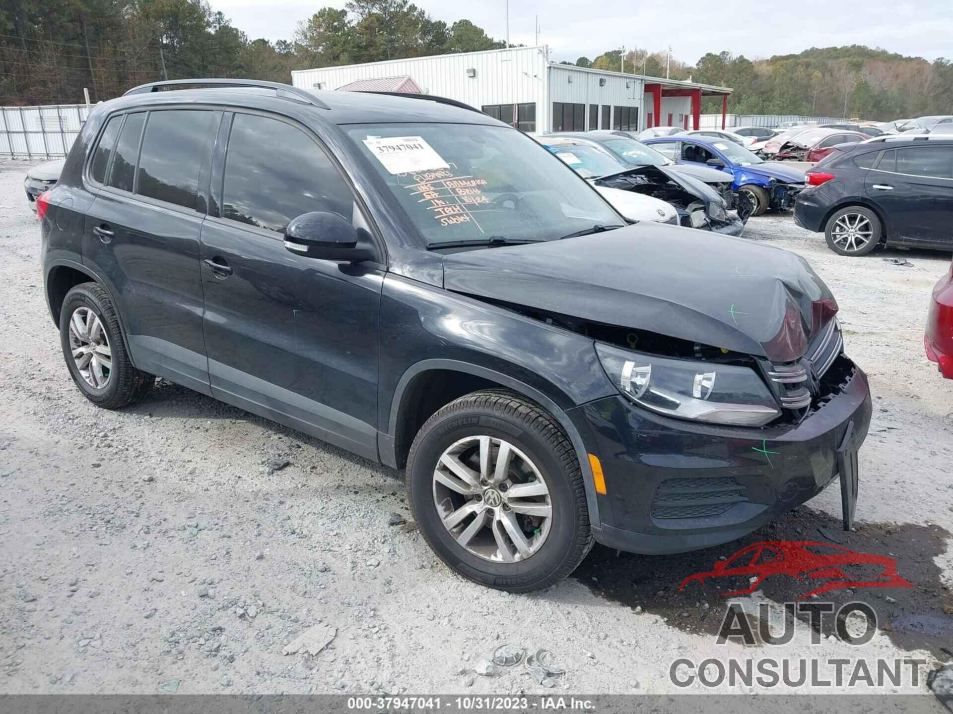 VOLKSWAGEN TIGUAN 2016 - WVGAV7AX2GW554458