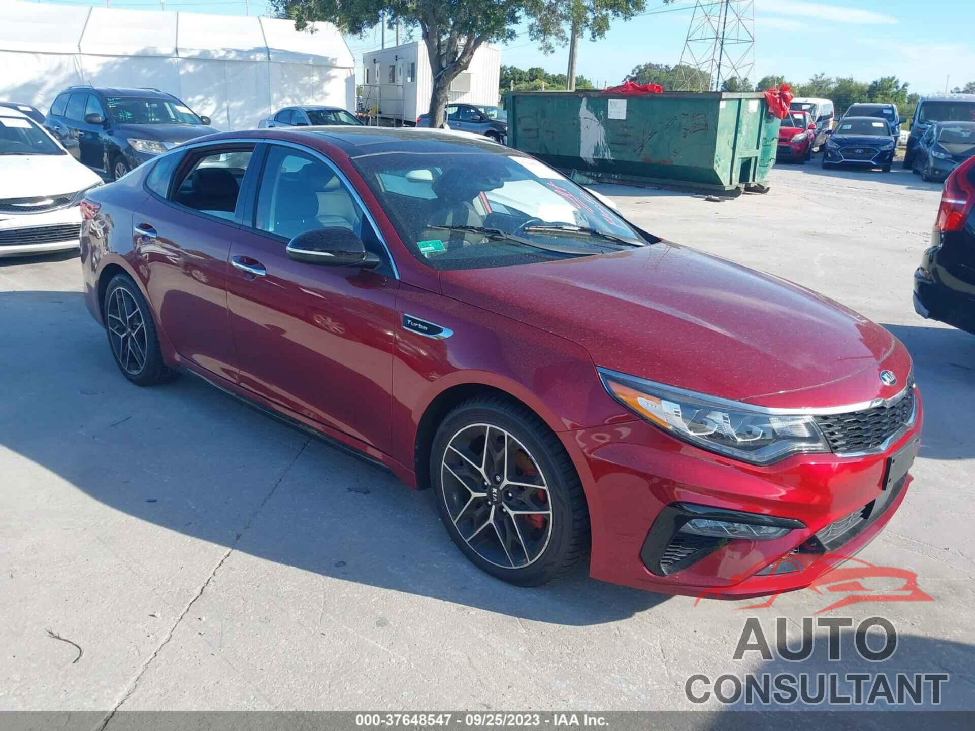 KIA OPTIMA 2019 - 5XXGW4L24KG293209