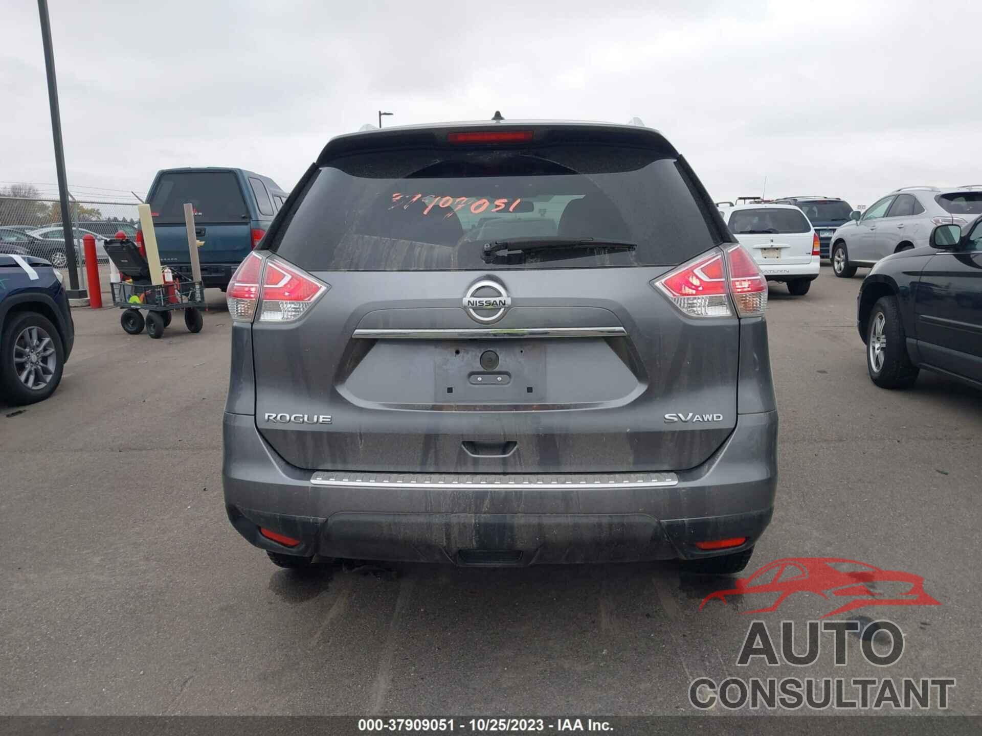 NISSAN ROGUE 2016 - KNMAT2MV0GP676267