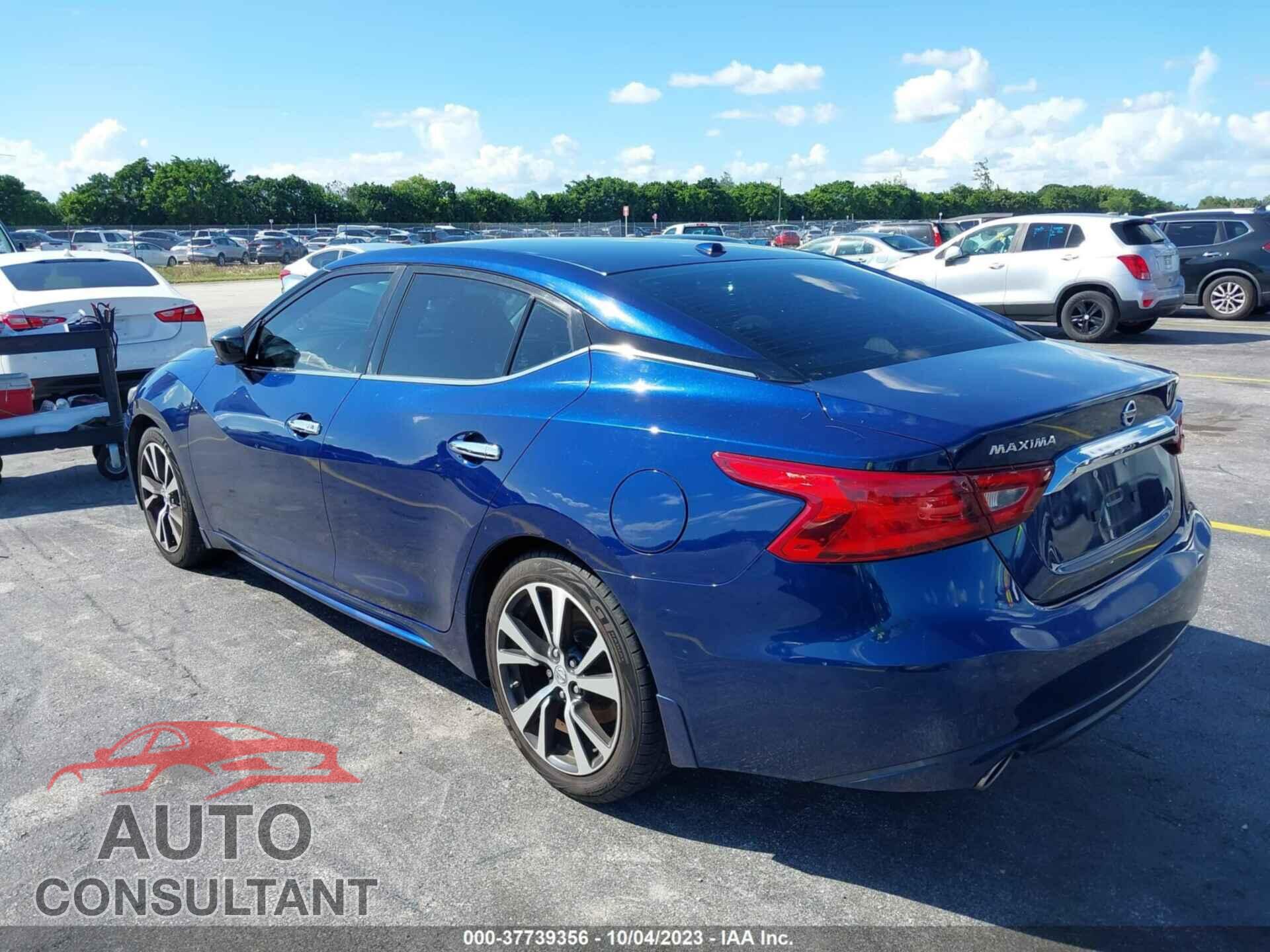 NISSAN MAXIMA 2017 - 1N4AA6AP9HC364983