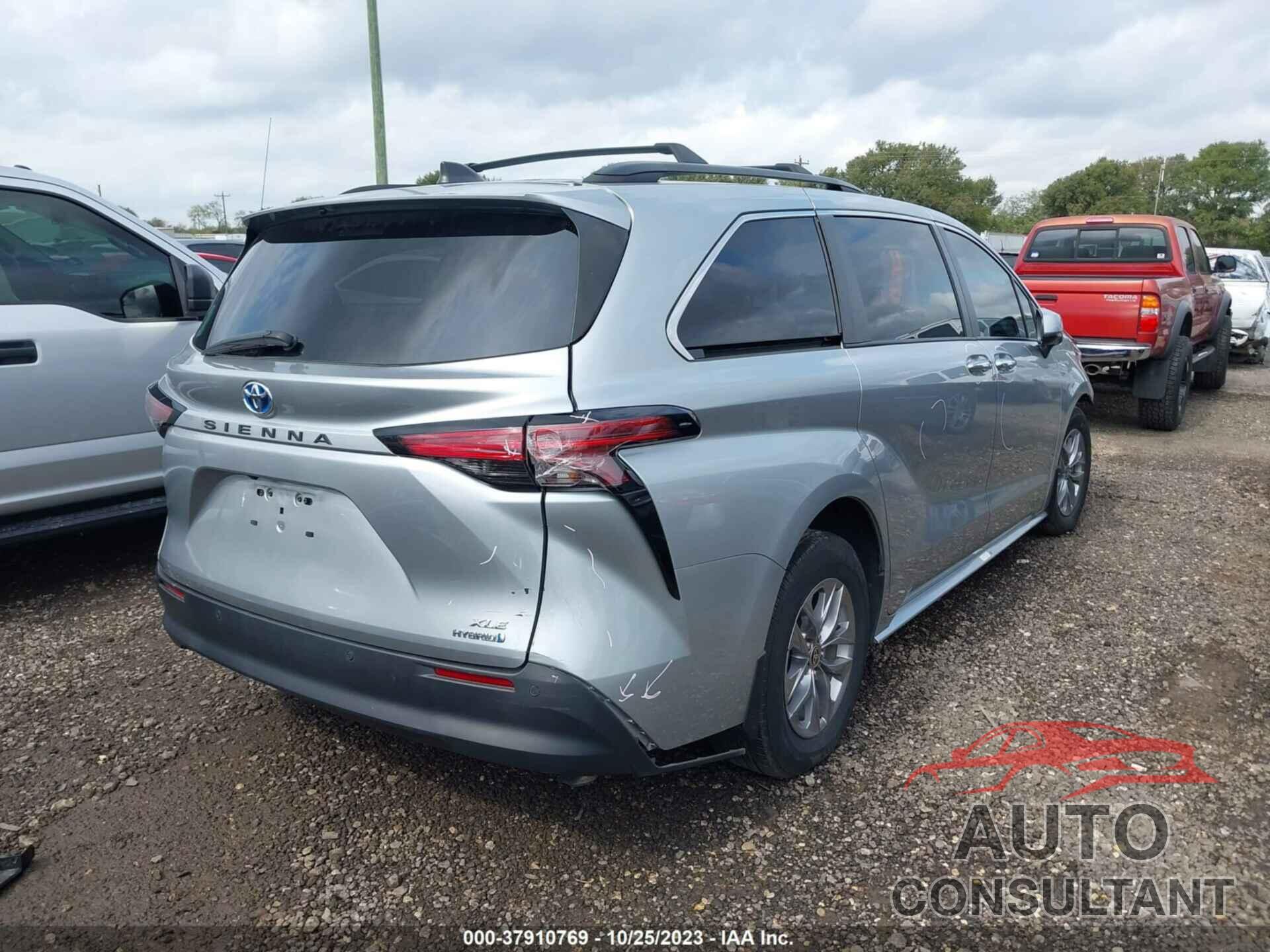 TOYOTA SIENNA 2022 - 5TDYRKECXNS078040