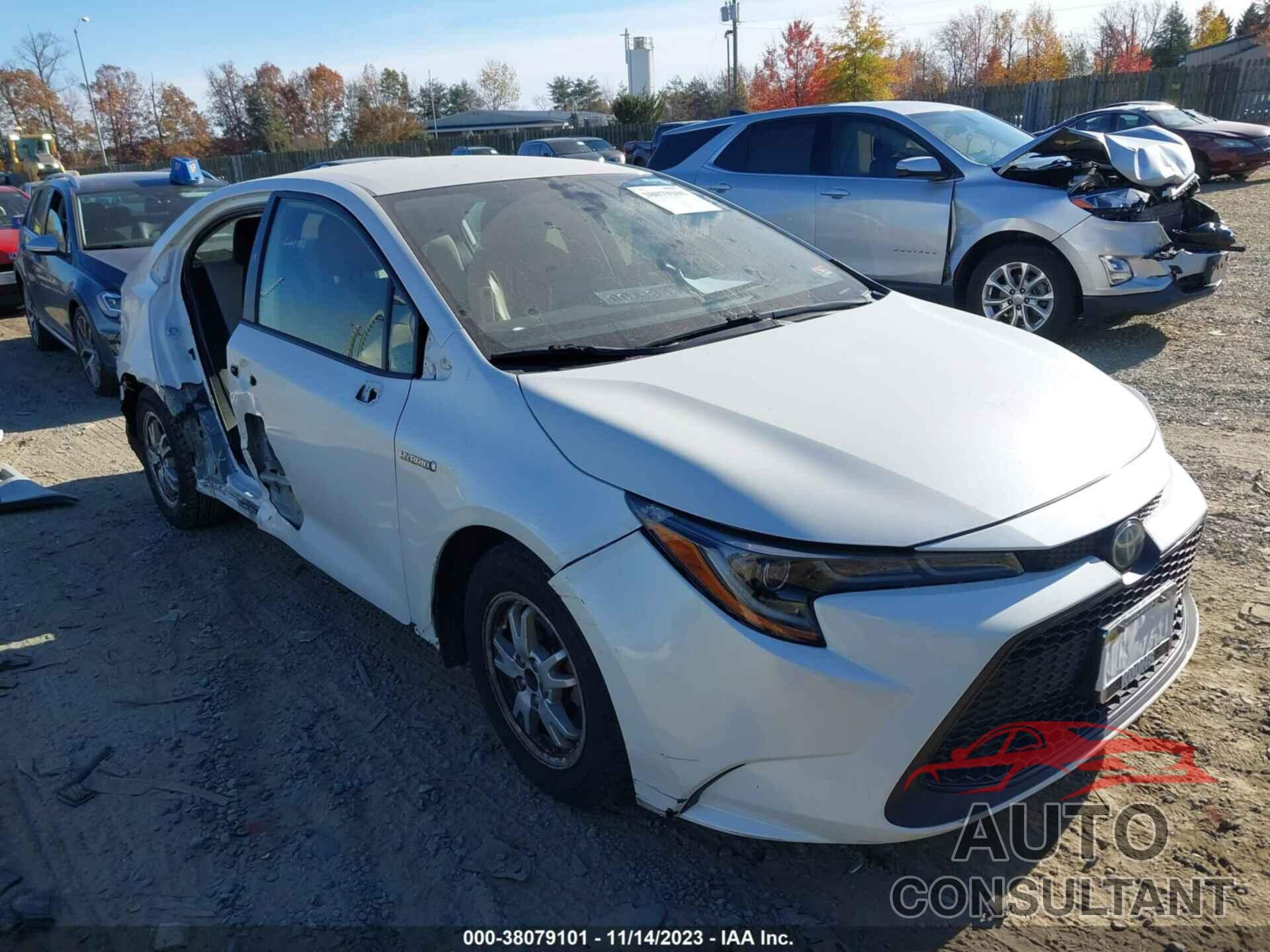 TOYOTA COROLLA 2020 - JTDEBRBEXLJ011843