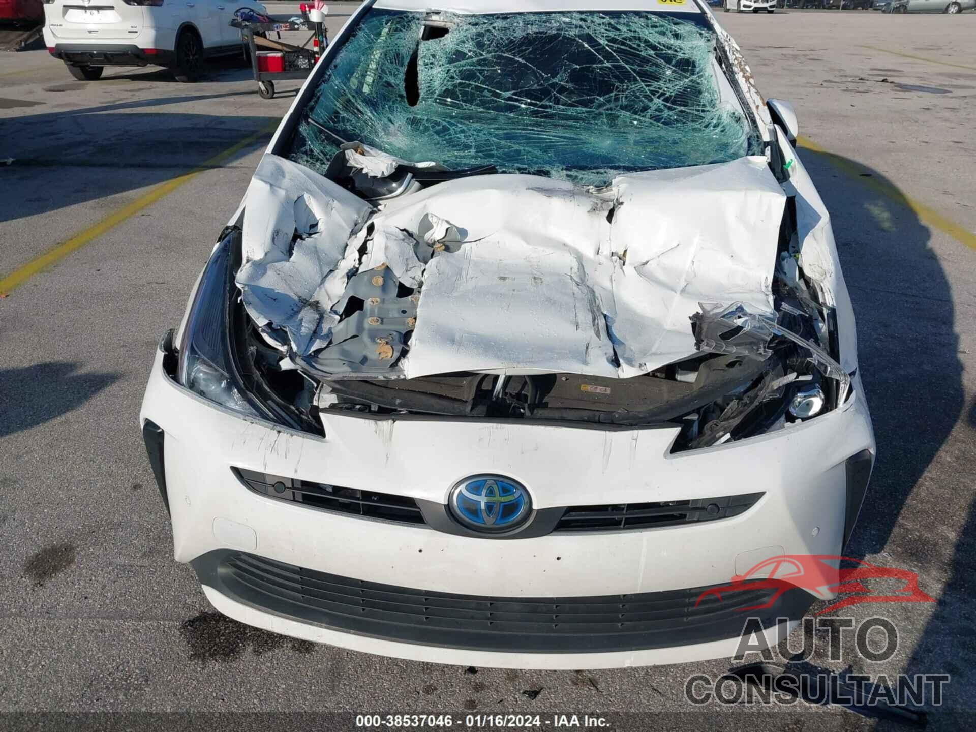 TOYOTA PRIUS 2020 - JTDKARFU3L3110127