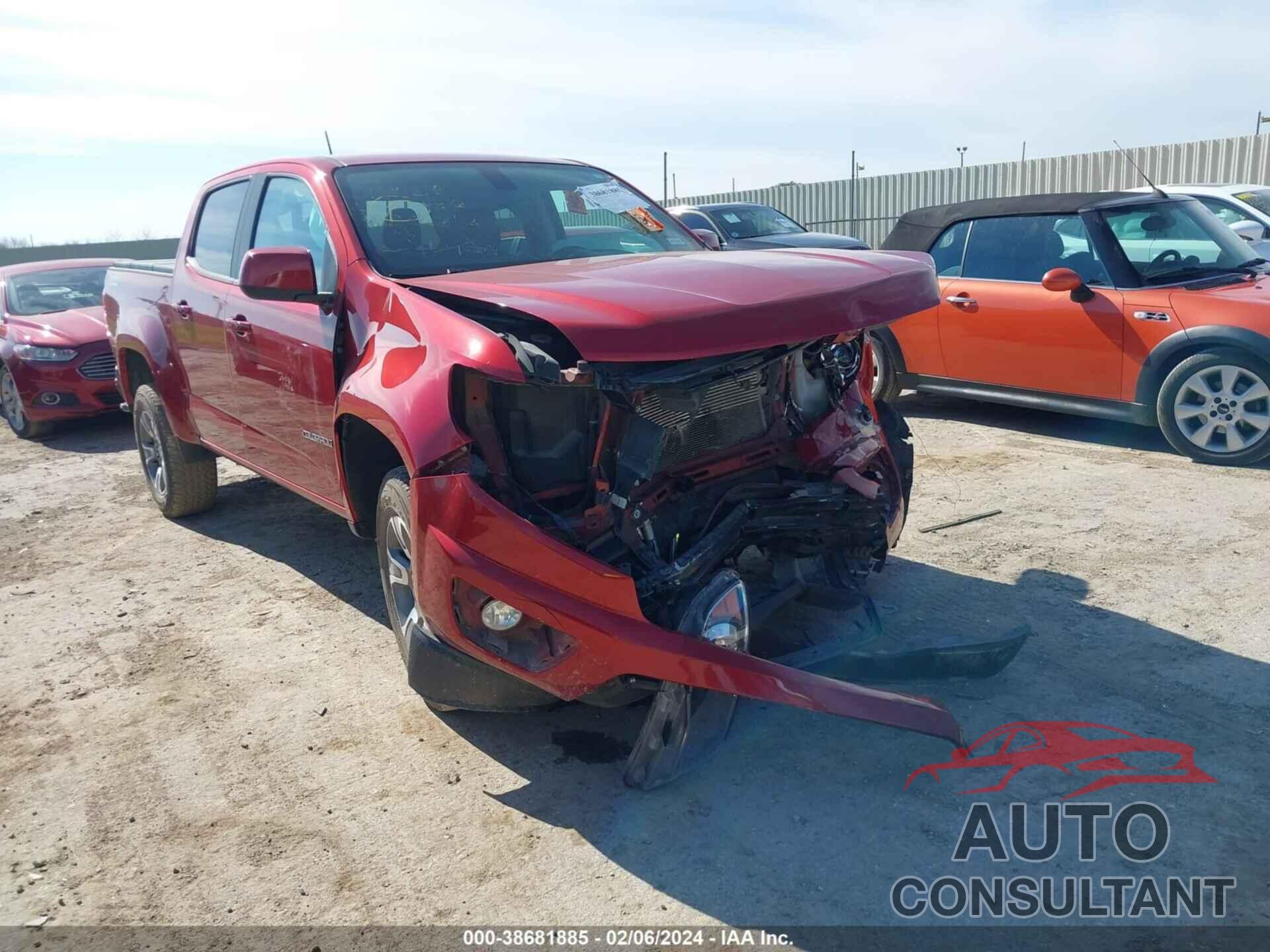 CHEVROLET COLORADO 2016 - 1GCGTDE32G1153001