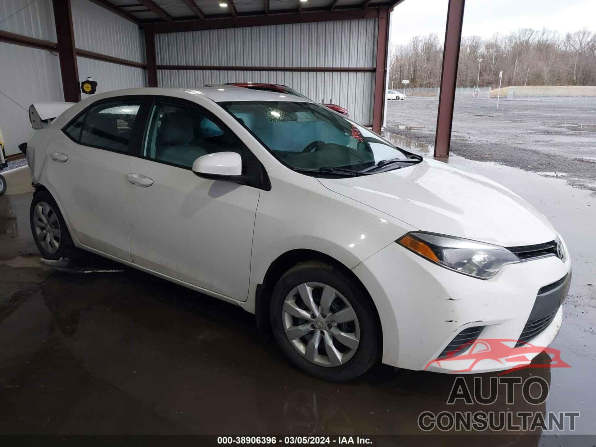 TOYOTA COROLLA 2016 - 2T1BURHE0GC653378