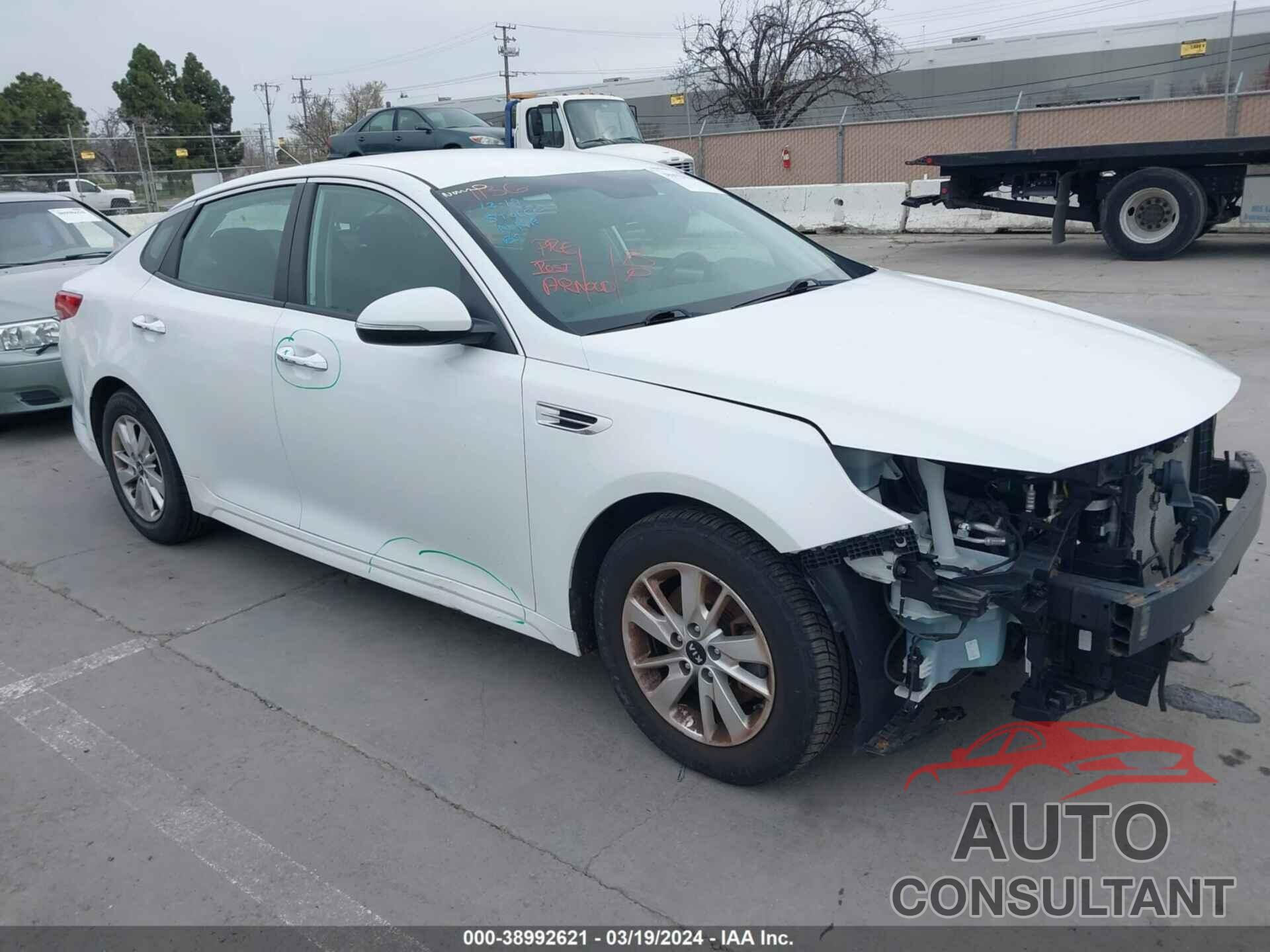 KIA OPTIMA 2016 - 5XXGT4L37GG046386