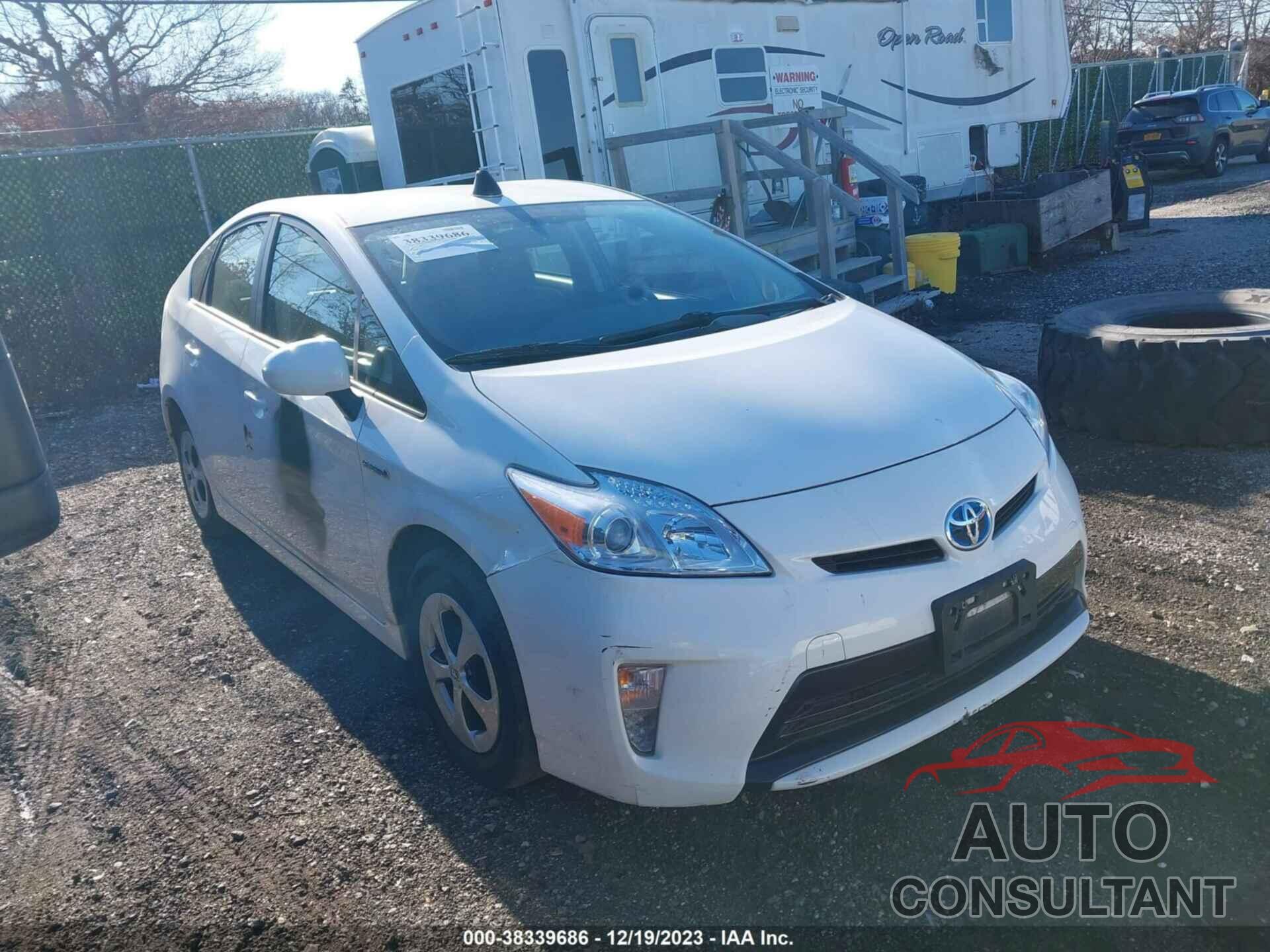 TOYOTA PRIUS 2015 - JTDKN3DU9F1951146
