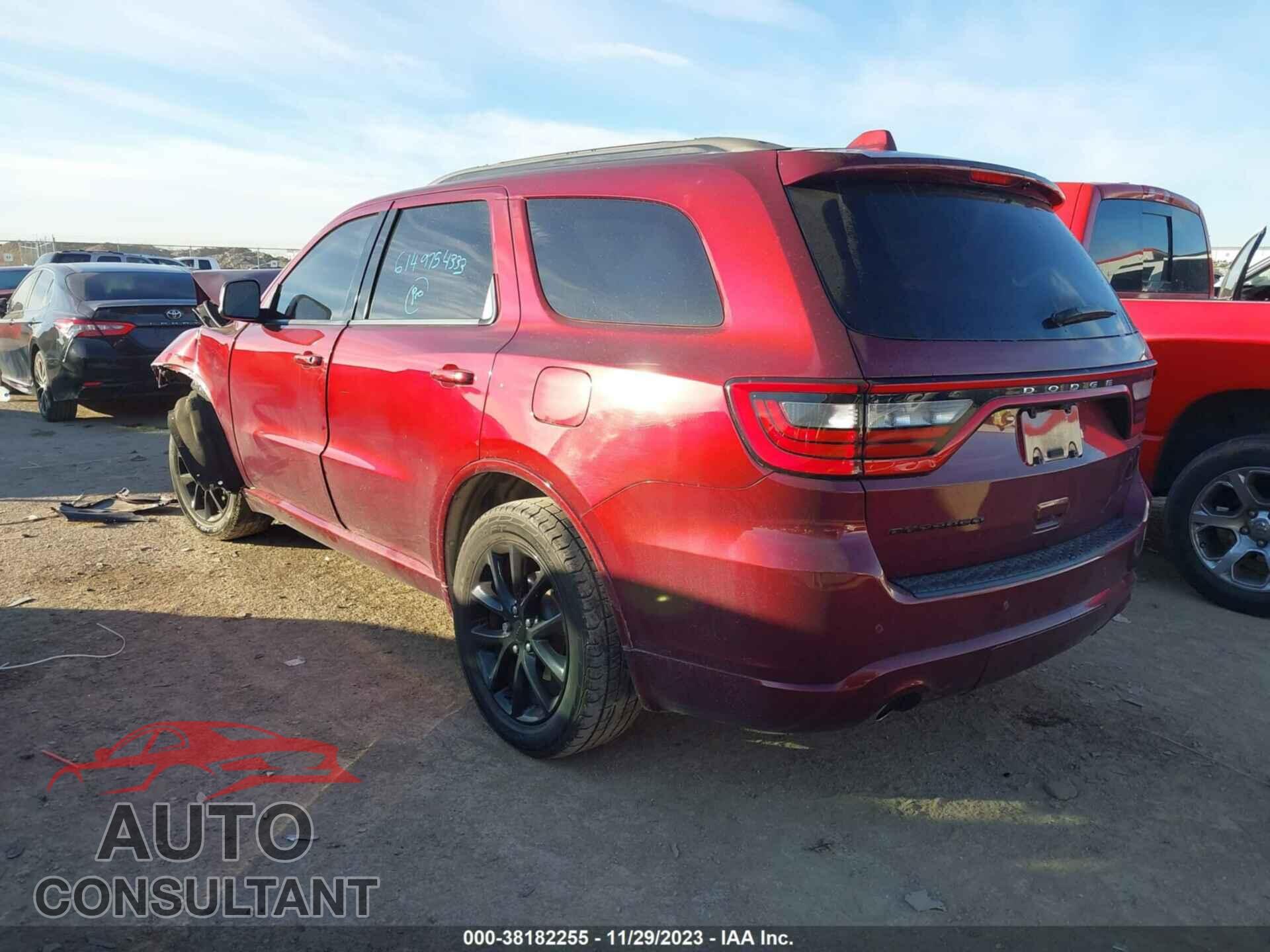 DODGE DURANGO 2018 - 1C4RDHDG2JC113997