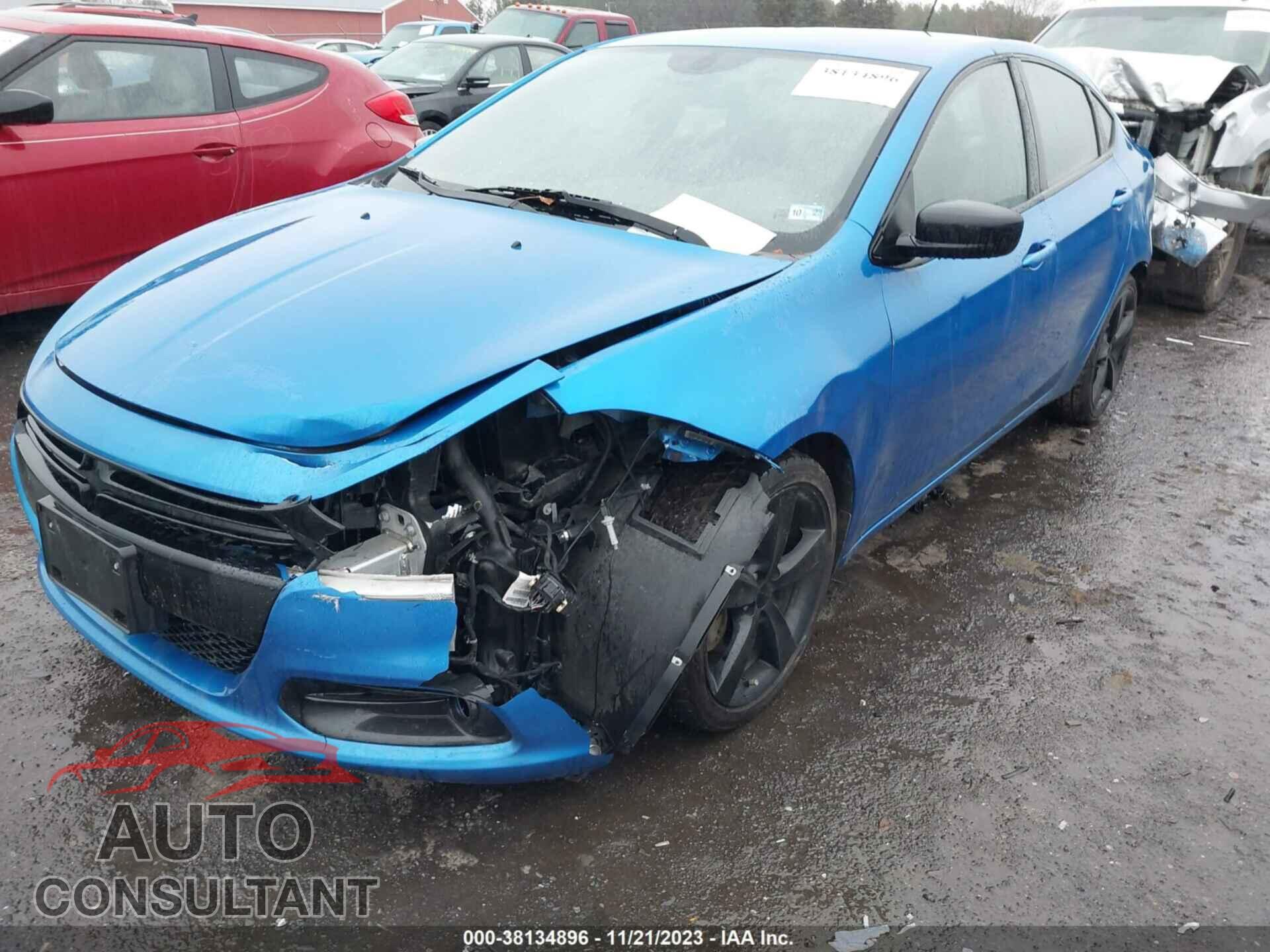 DODGE DART 2015 - 1C3CDFBB3FD415547