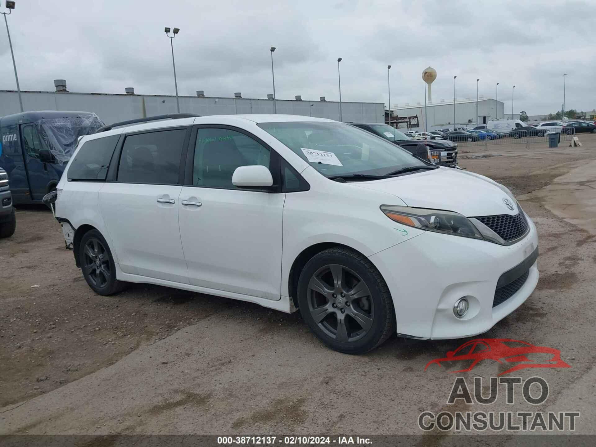 TOYOTA SIENNA 2017 - 5TDXZ3DC5HS775848