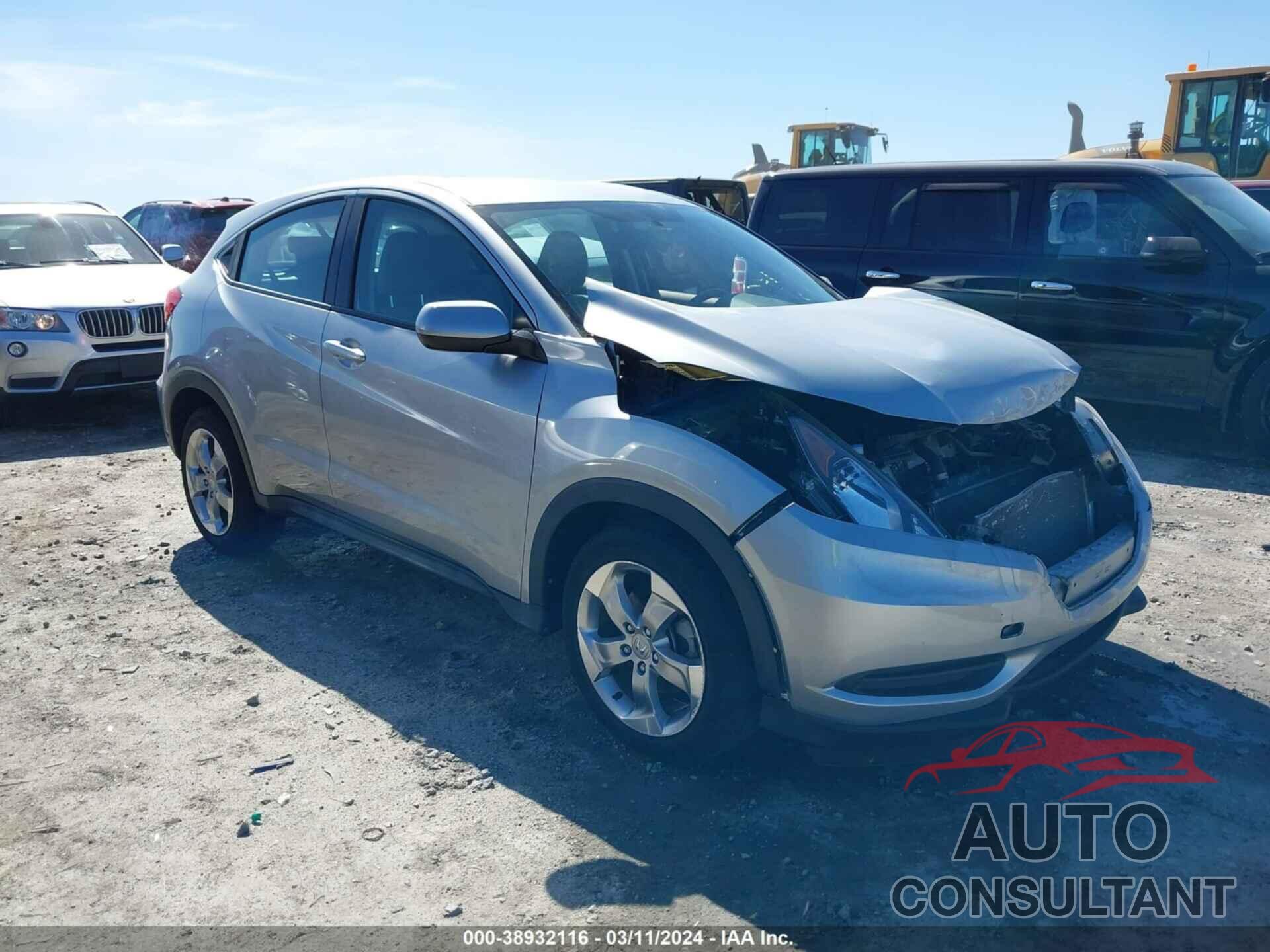 HONDA HR-V 2018 - 3CZRU5H31JM722240