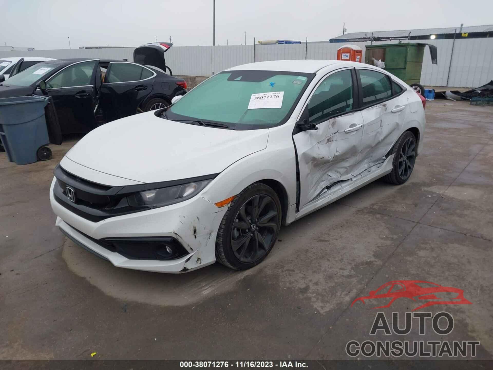 HONDA CIVIC 2021 - 2HGFC2F88MH539320