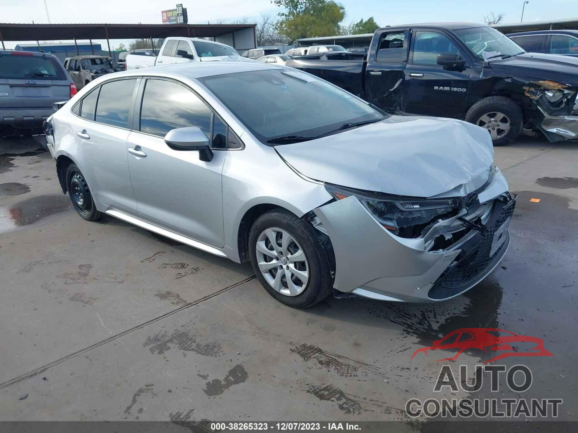 TOYOTA COROLLA 2020 - JTDEPRAE4LJ021755