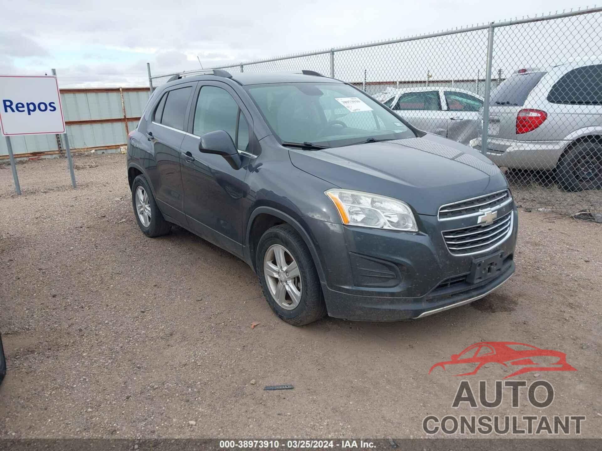 CHEVROLET TRAX 2016 - 3GNCJLSB0GL143433