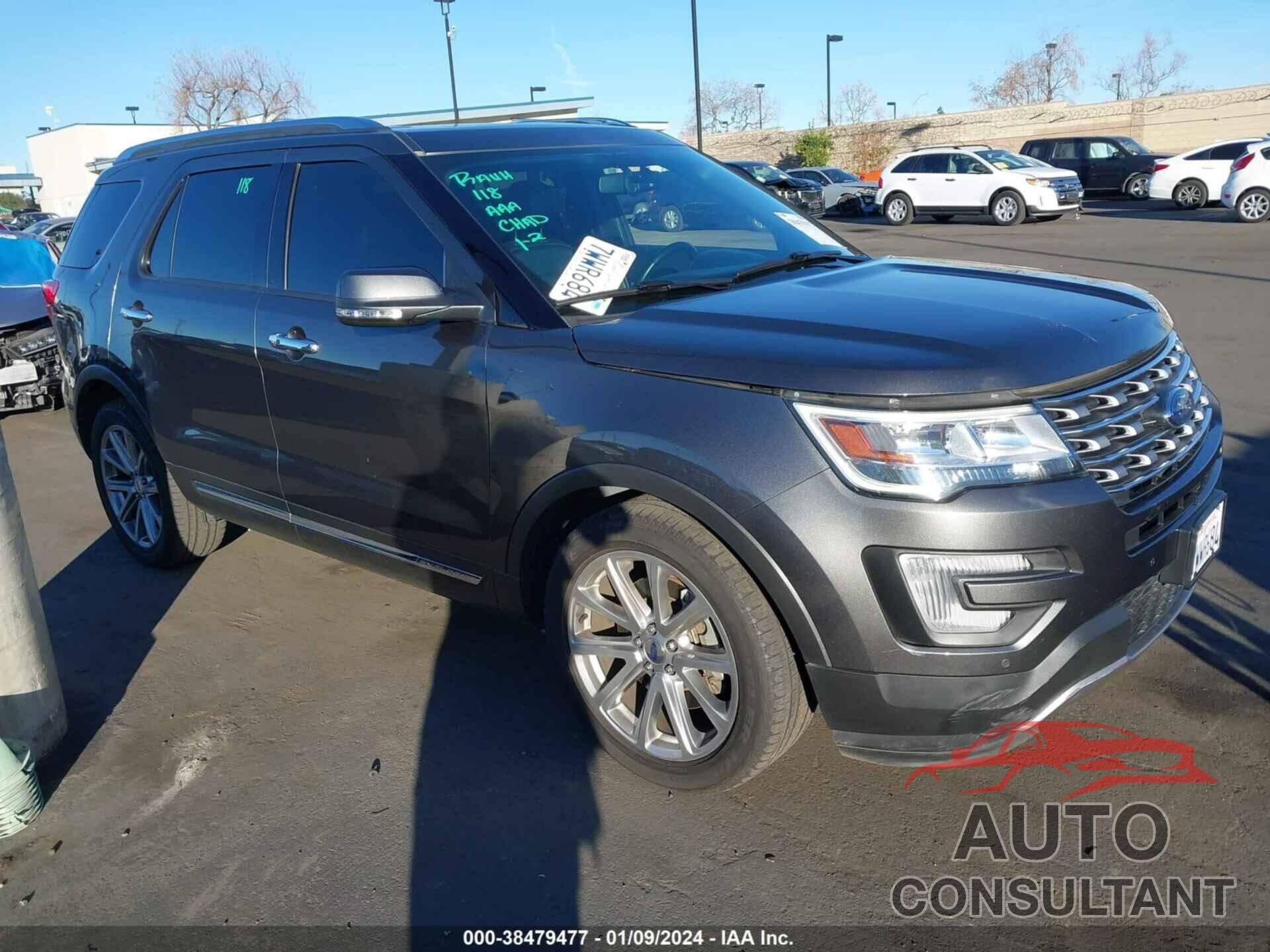 FORD EXPLORER 2017 - 1FM5K7F89HGC33671